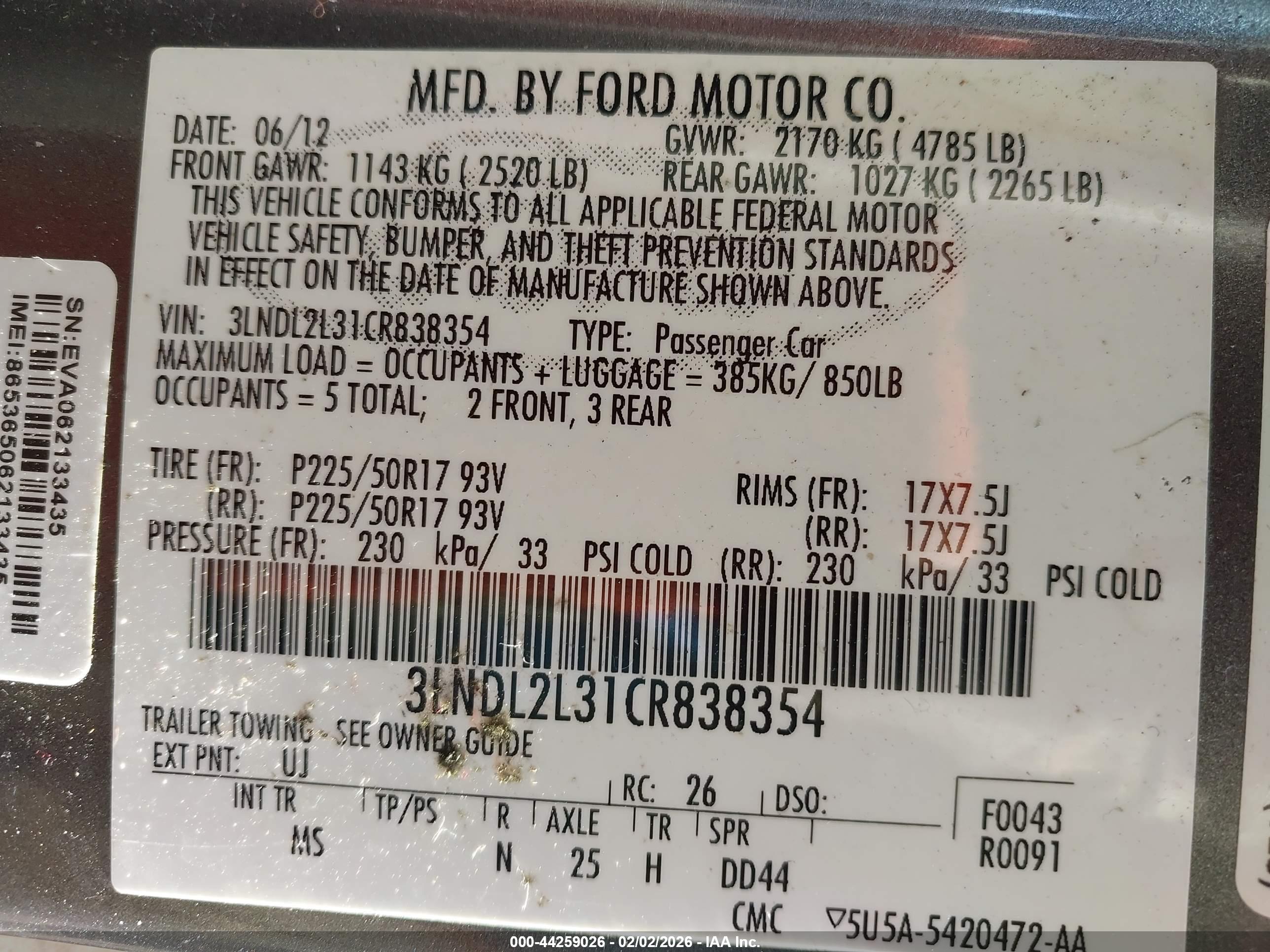 LINCOLN MKZ image 9