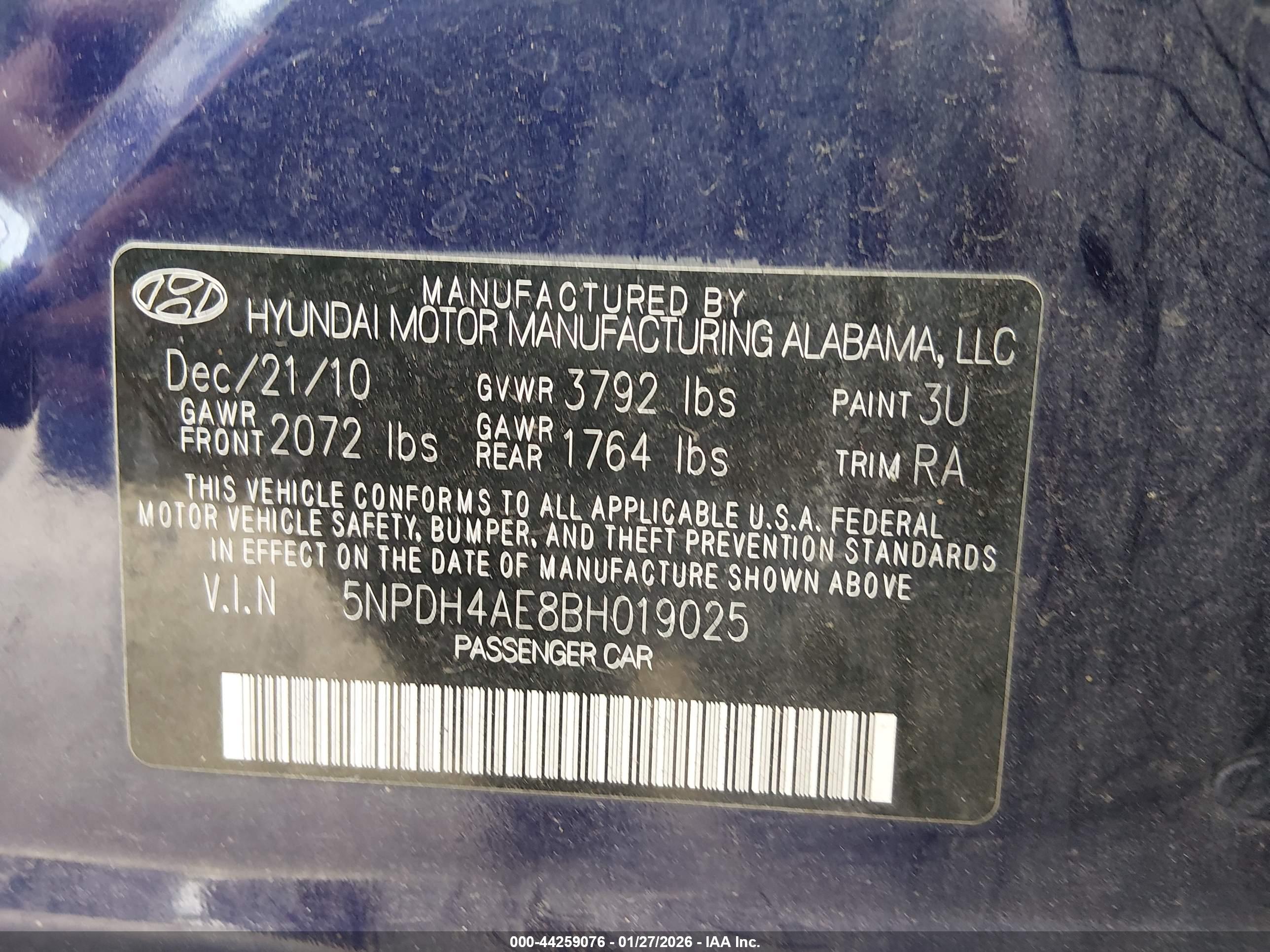 HYUNDAI ELANTRA image 9