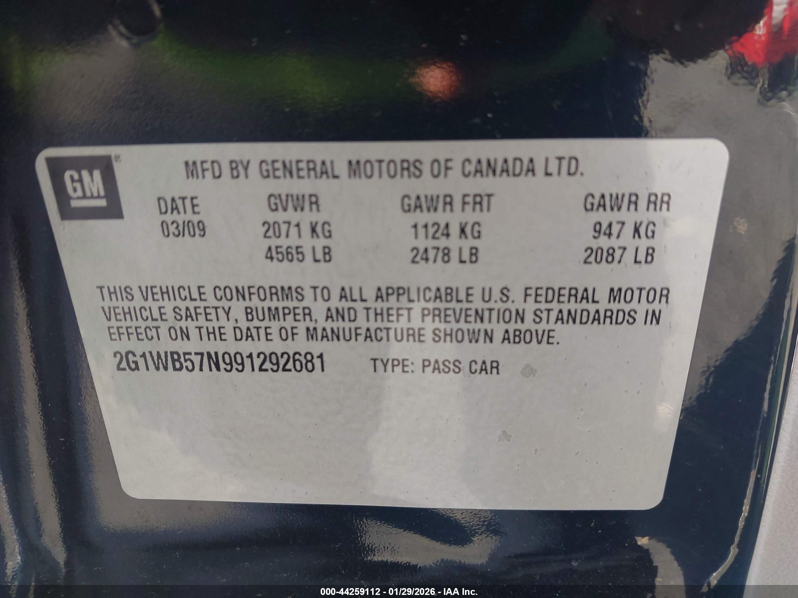 CHEVROLET IMPALA image 9