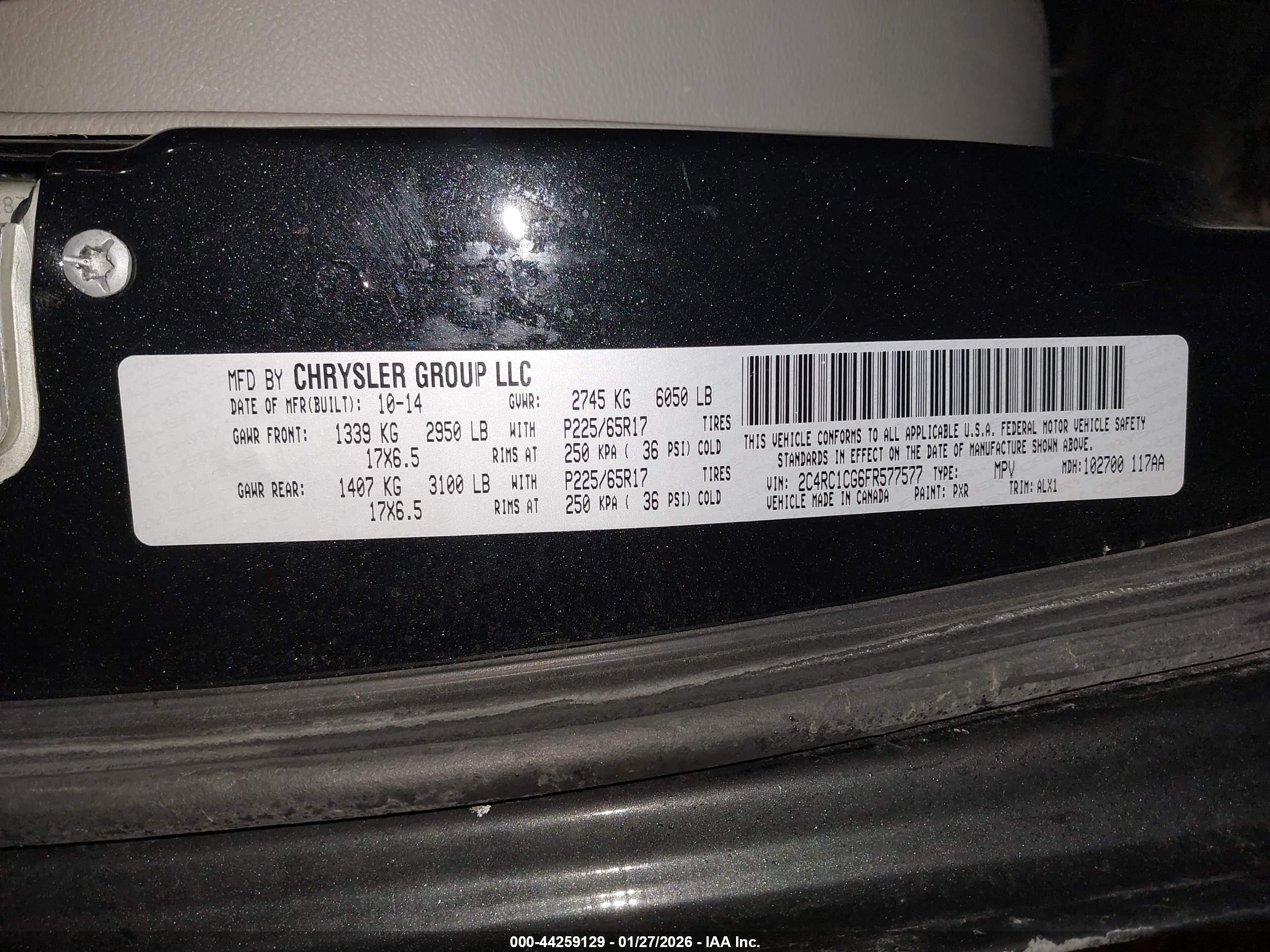 CHRYSLER TOWN image 9