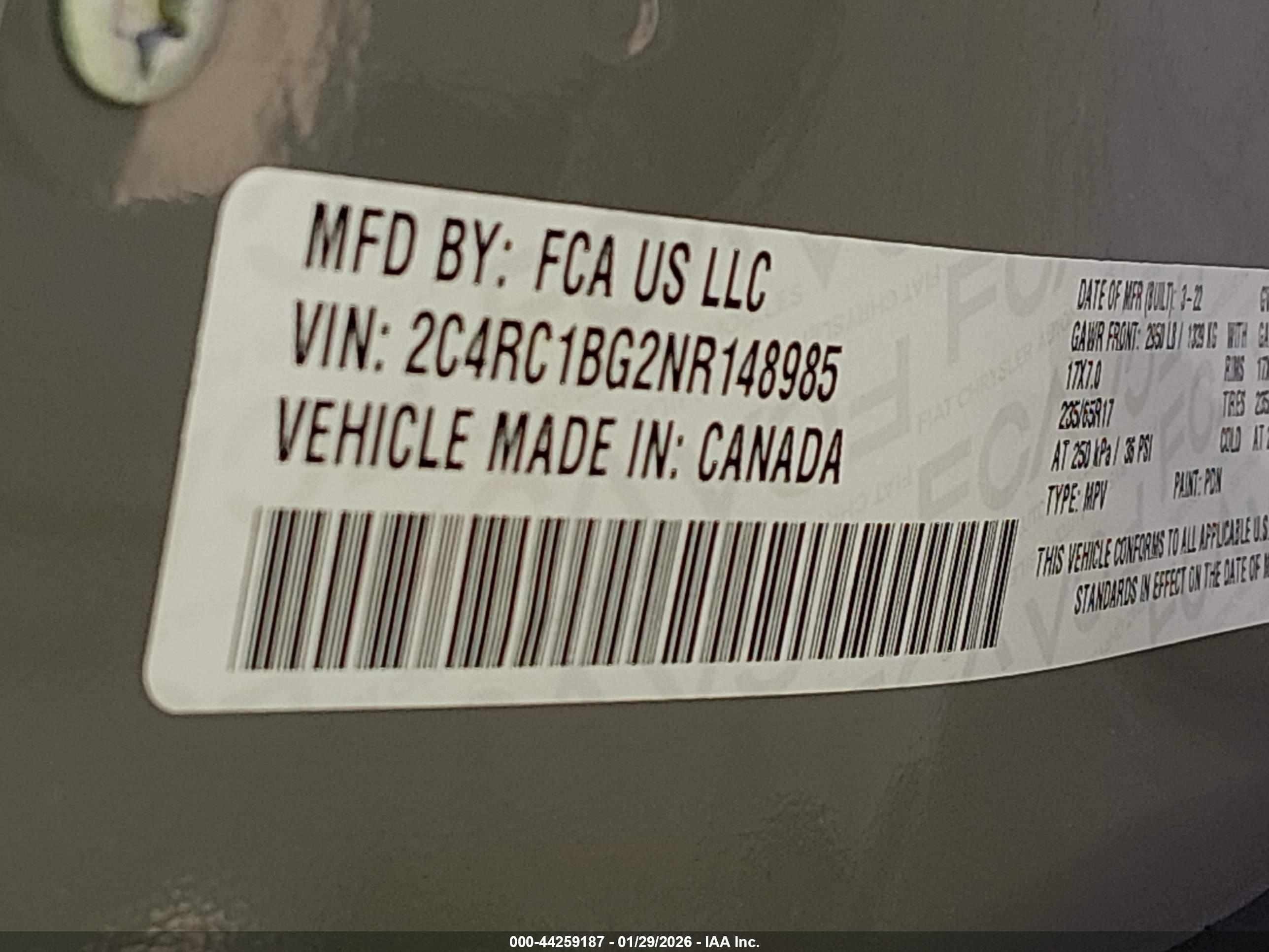 CHRYSLER PACIFICA image 9