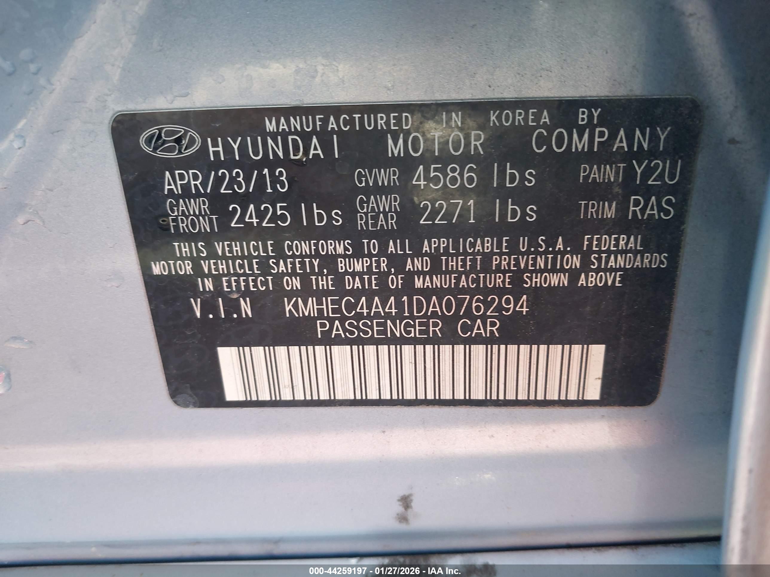 HYUNDAI SONATA image 9