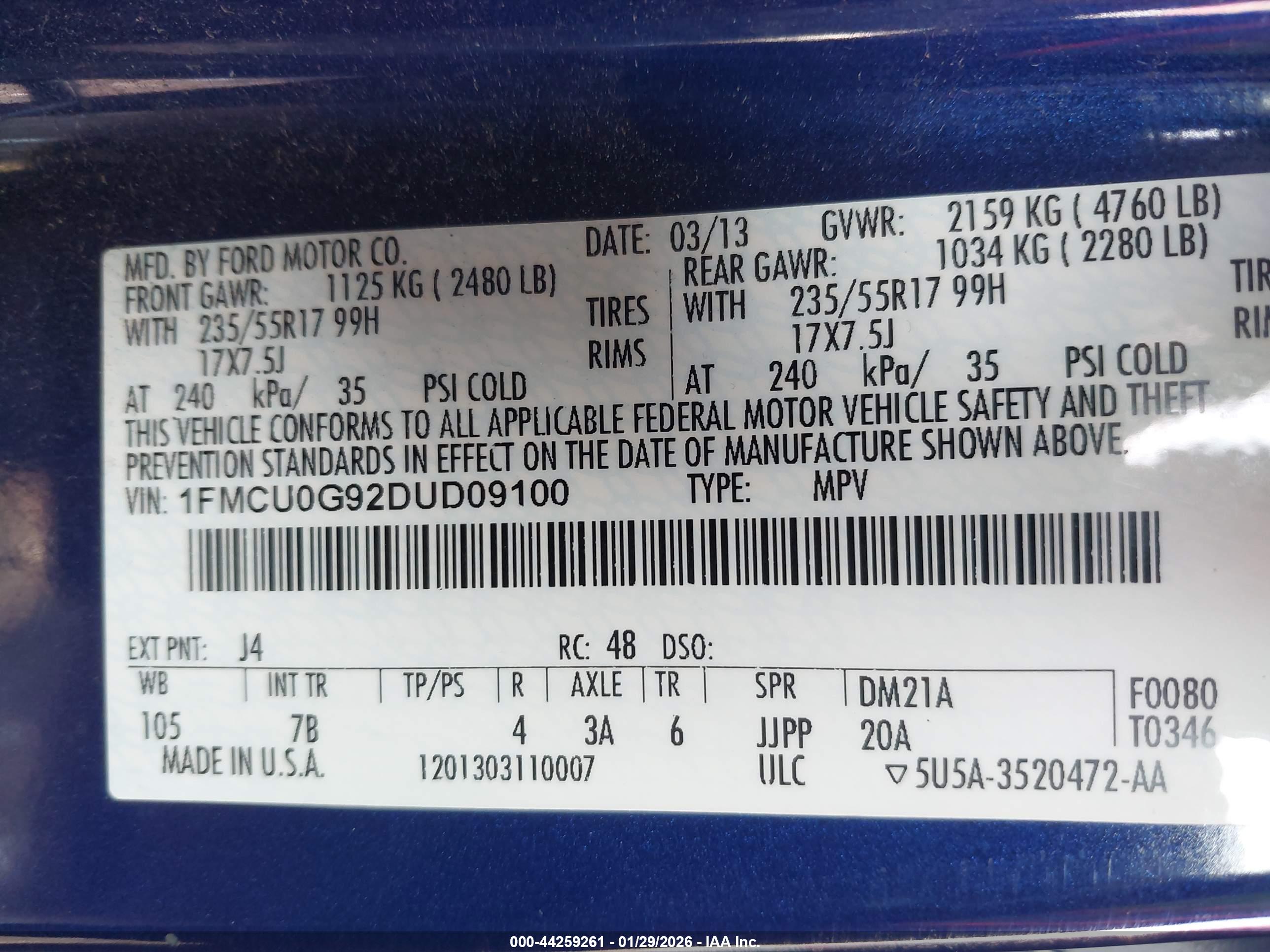 FORD ESCAPE image 9