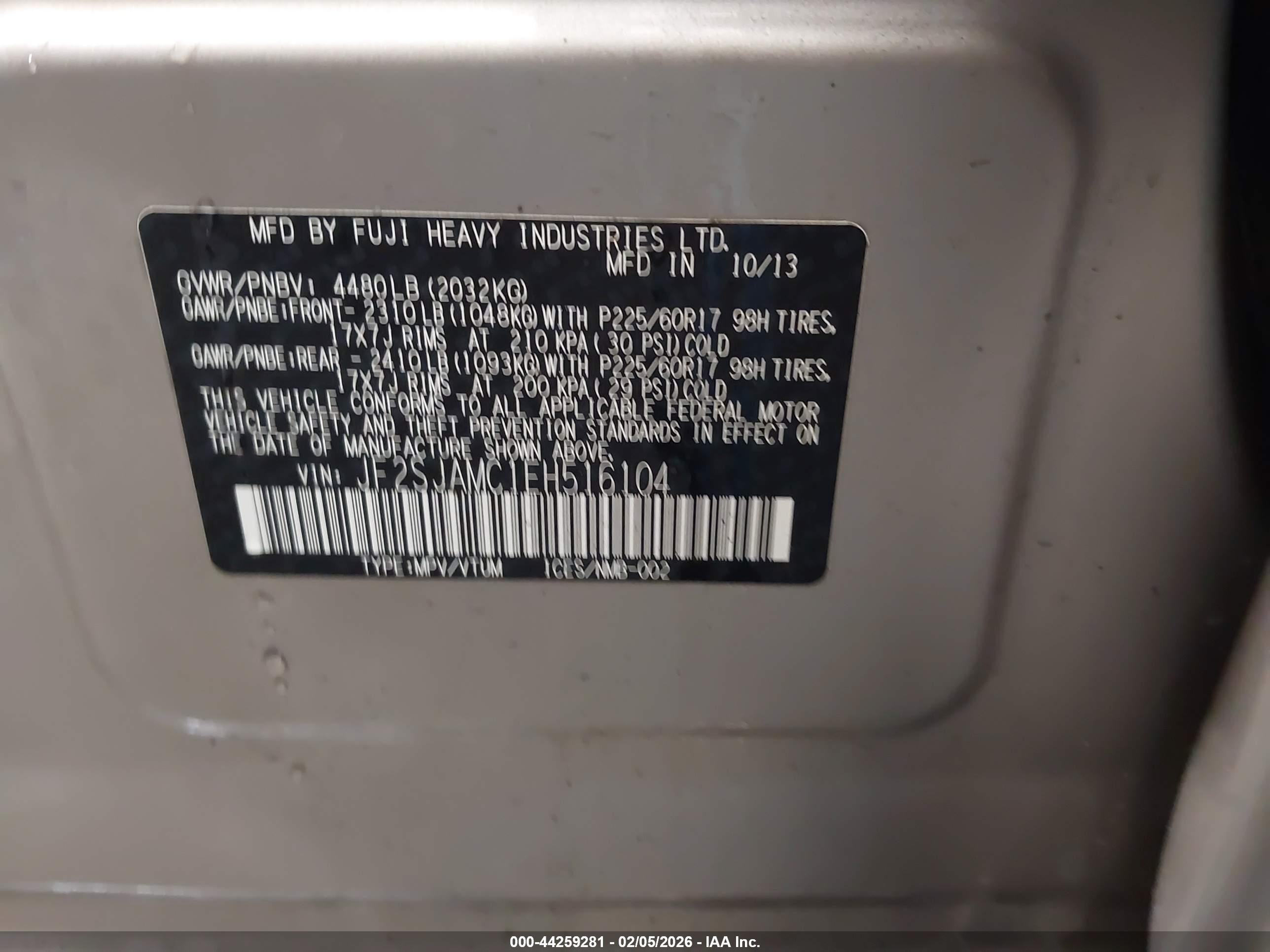 SUBARU FORESTER image 9