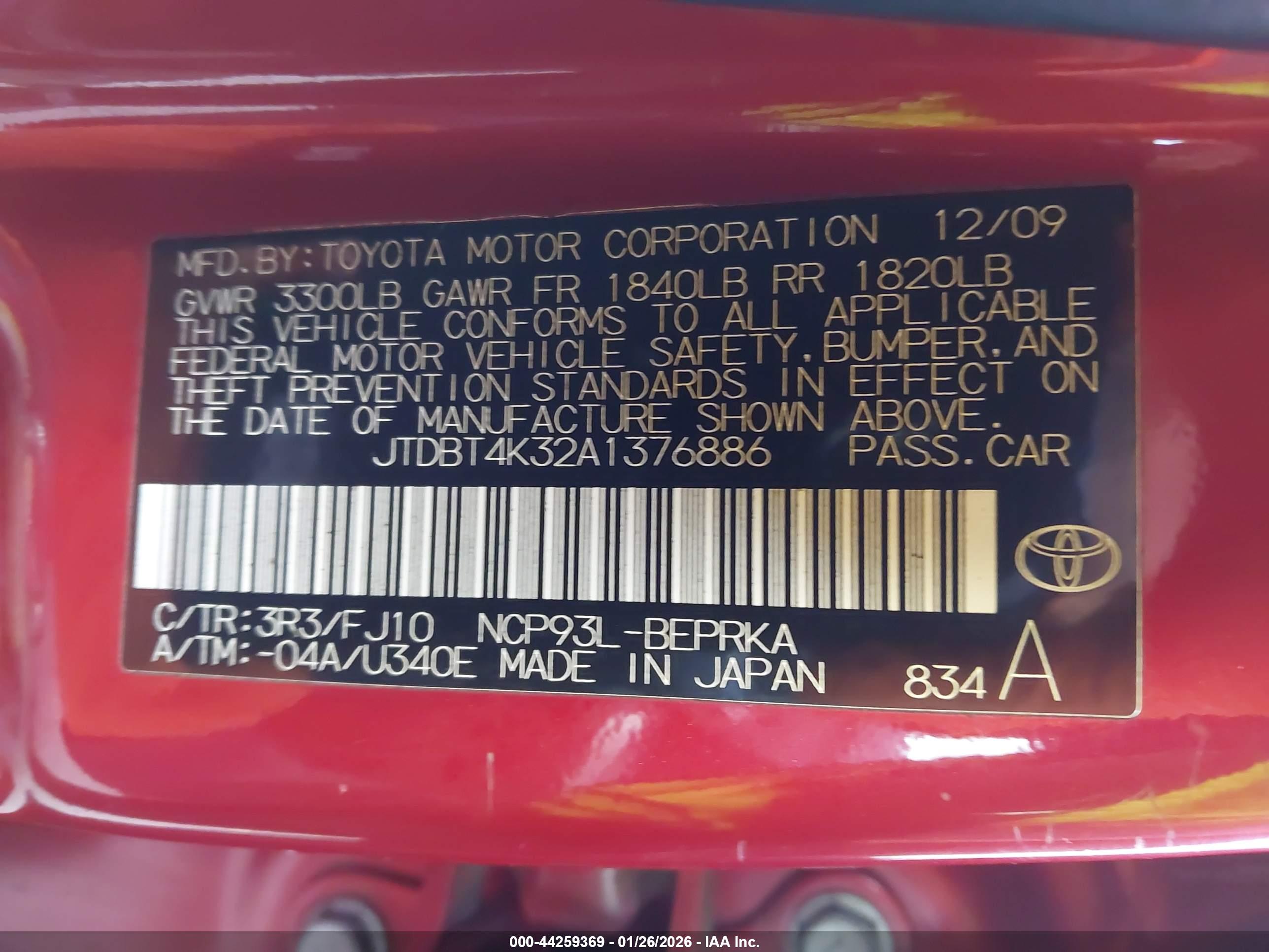 TOYOTA YARIS image 9