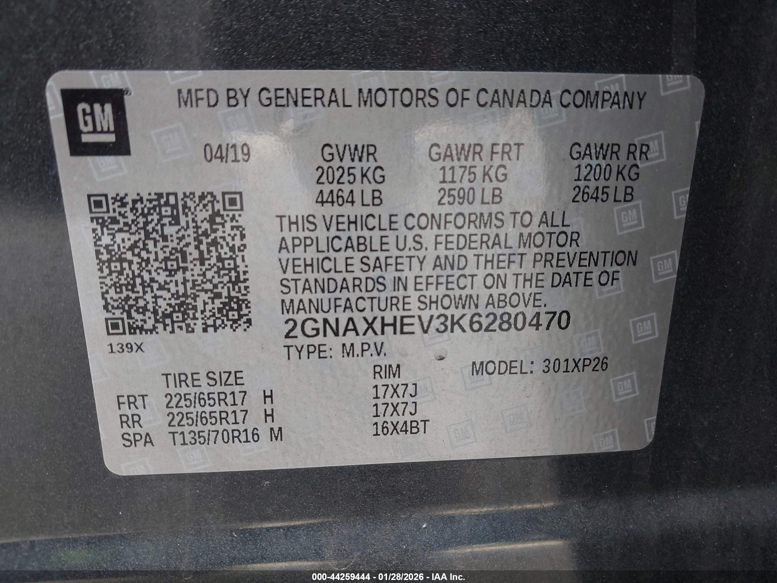 CHEVROLET EQUINOX image 9