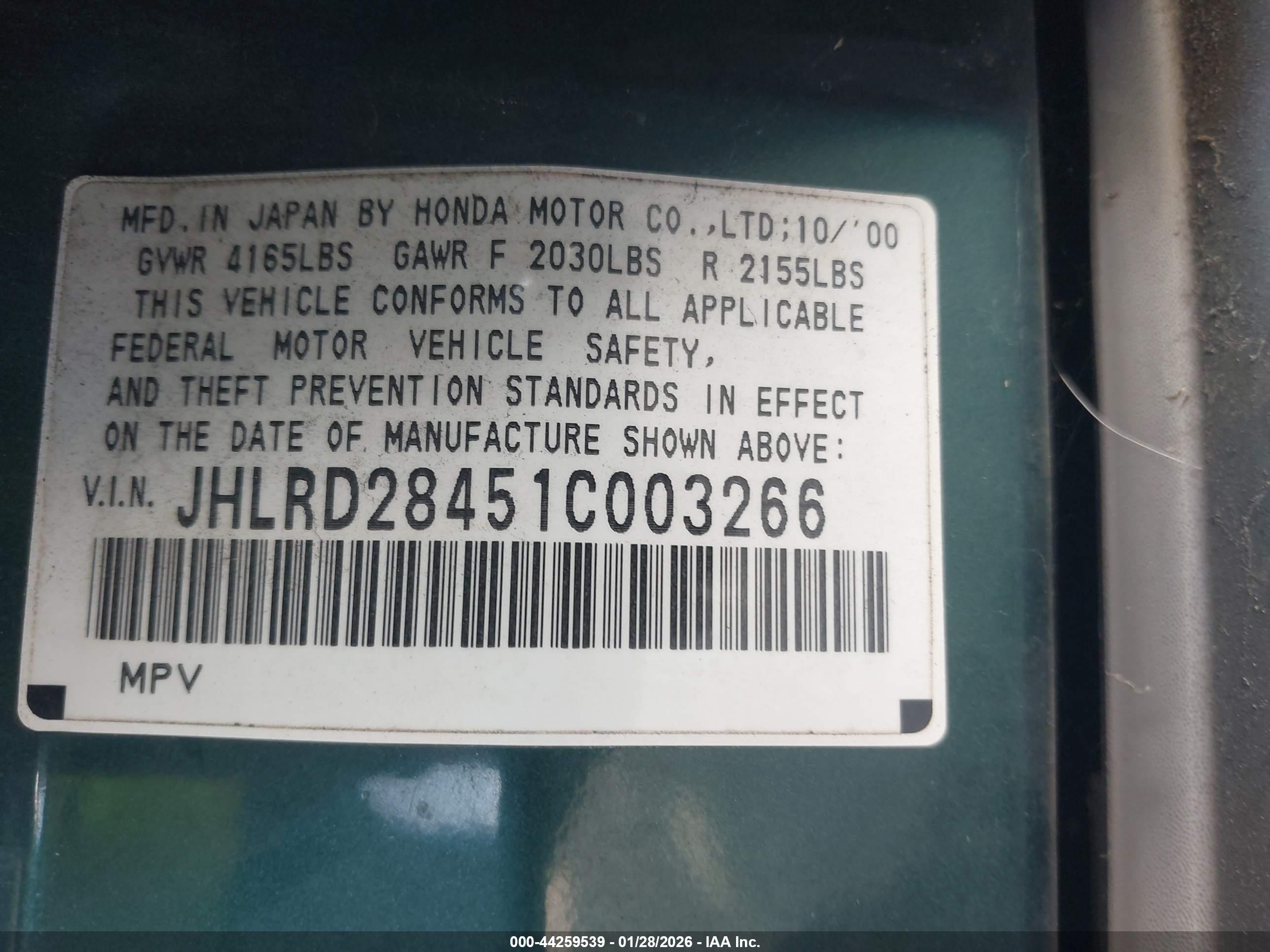 HONDA CR-V image 9