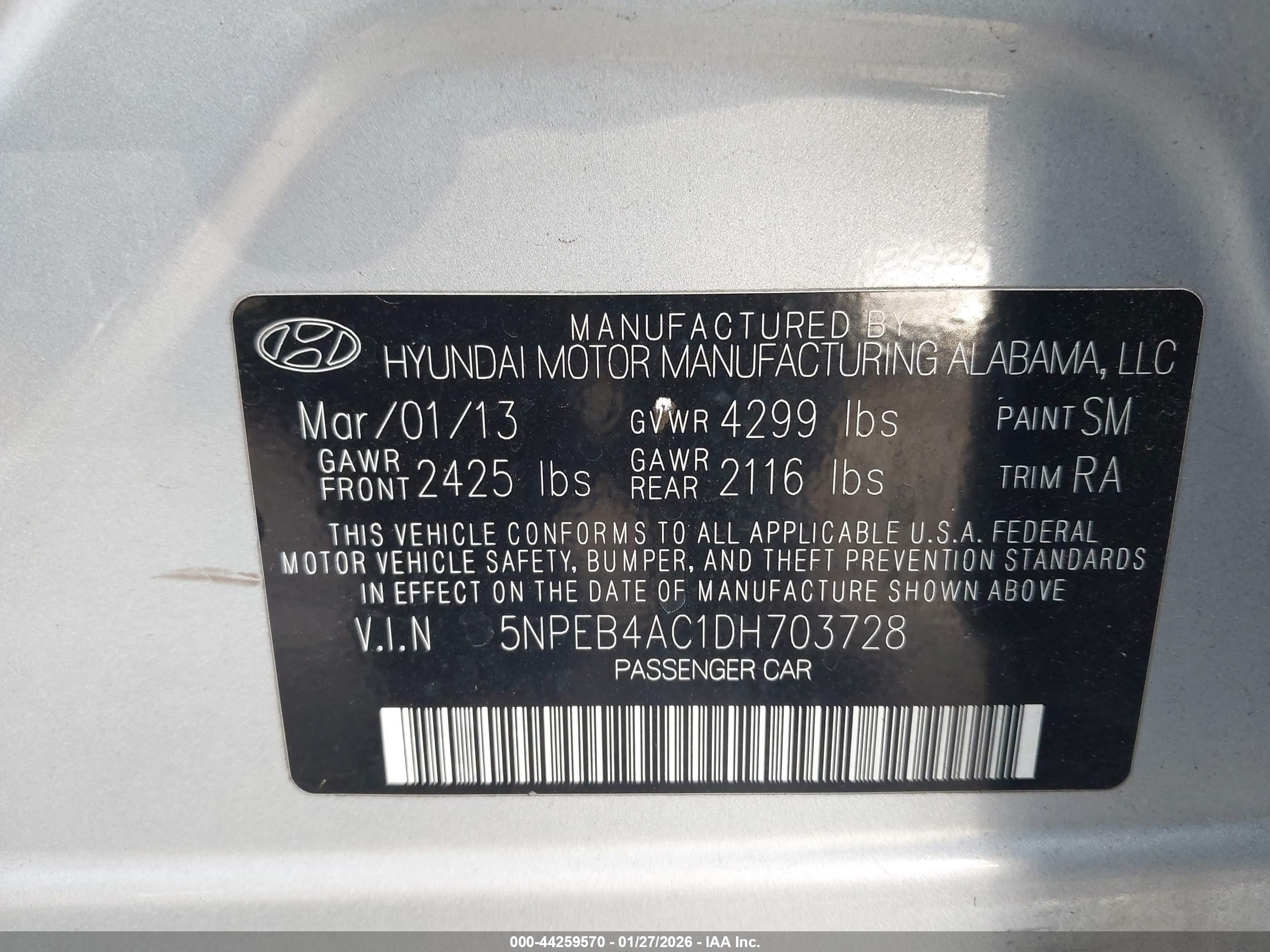 HYUNDAI SONATA image 9