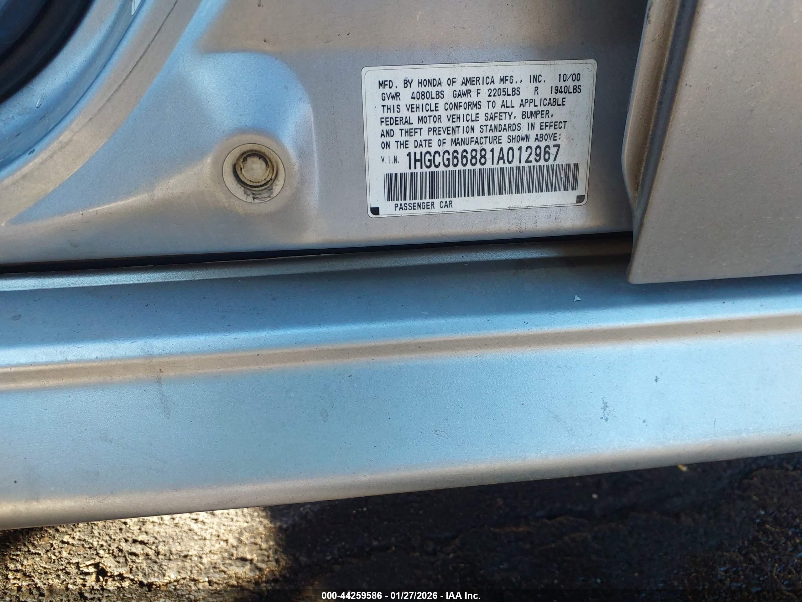 HONDA ACCORD image 9