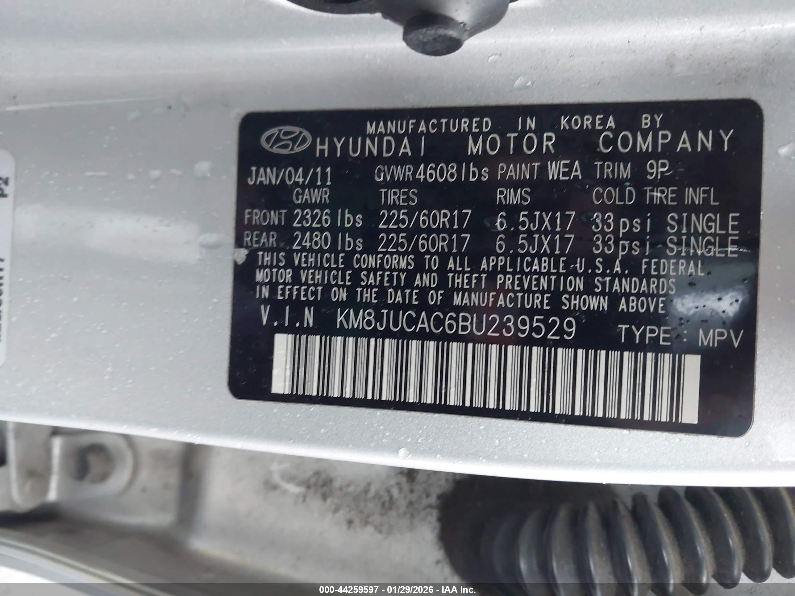 HYUNDAI TUCSON image 9