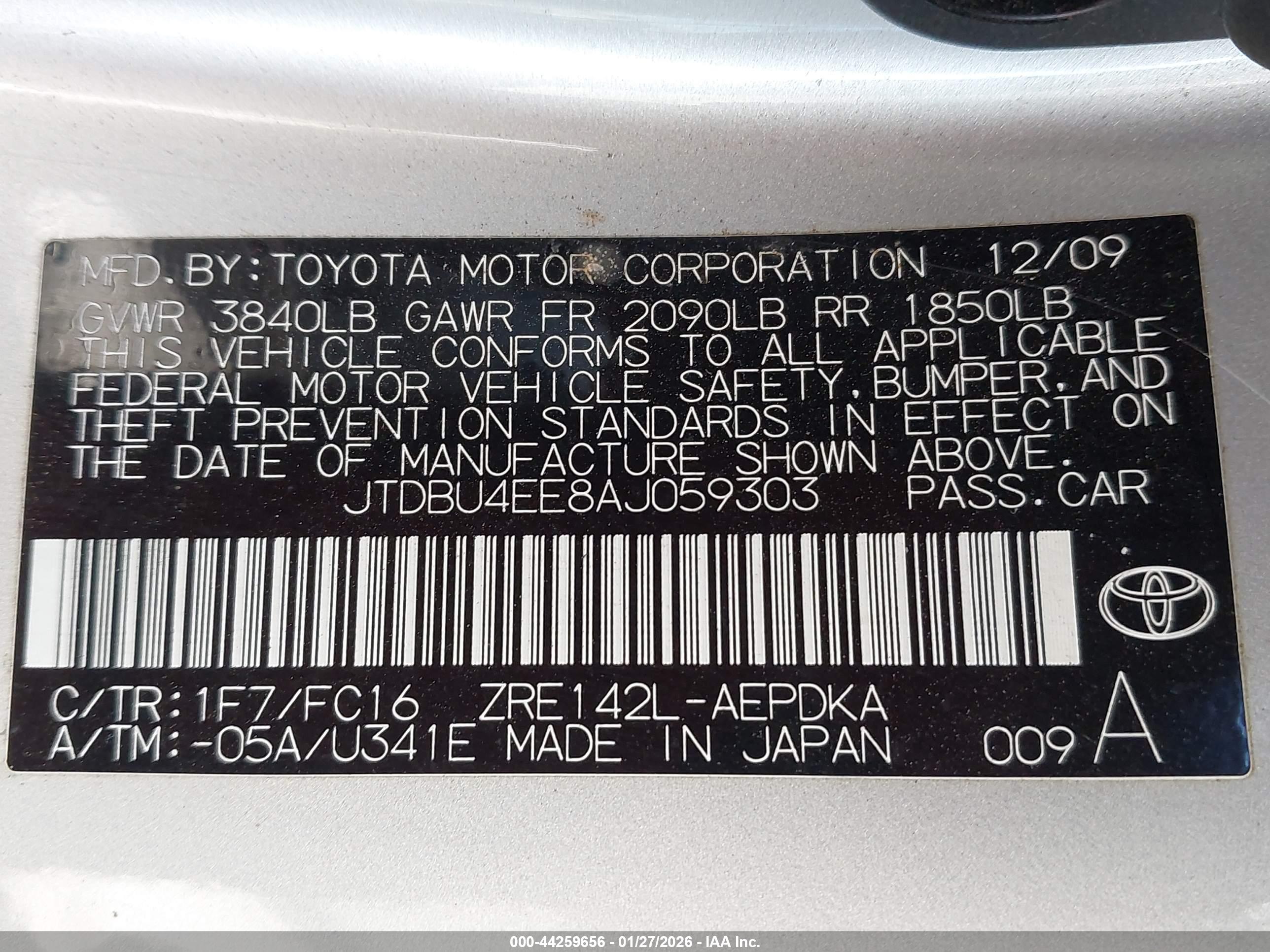 TOYOTA COROLLA image 9