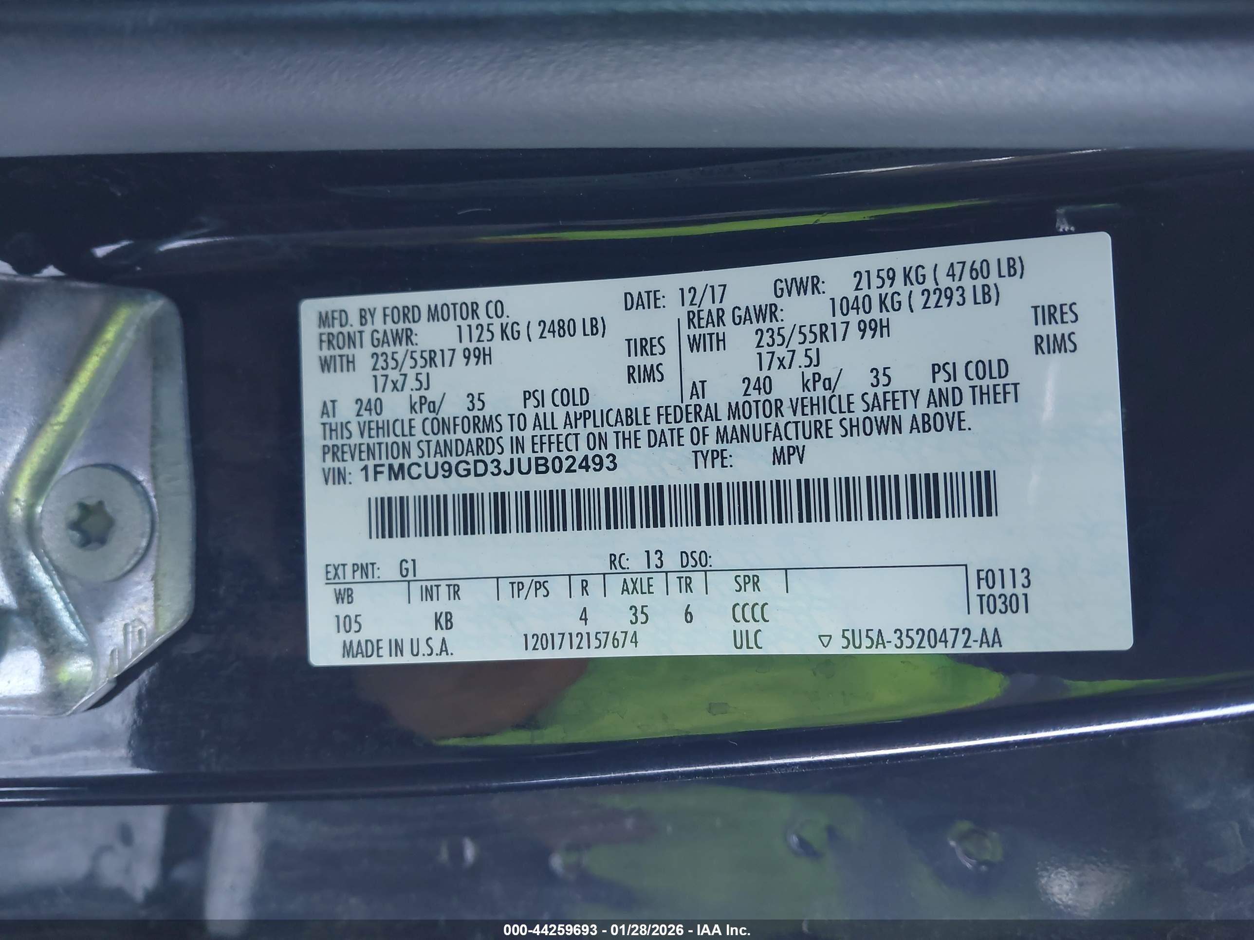 FORD ESCAPE image 9