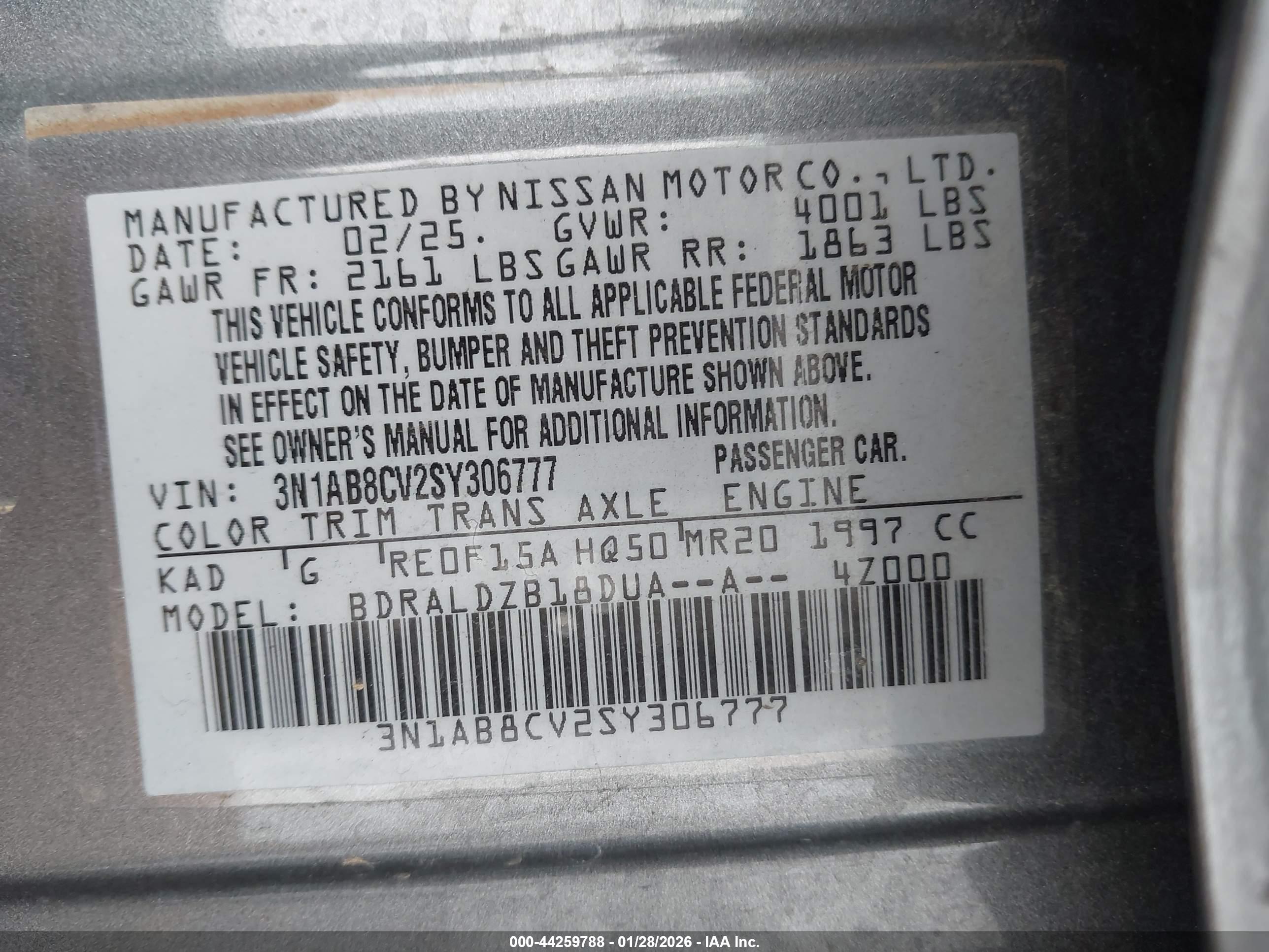 NISSAN SENTRA image 9