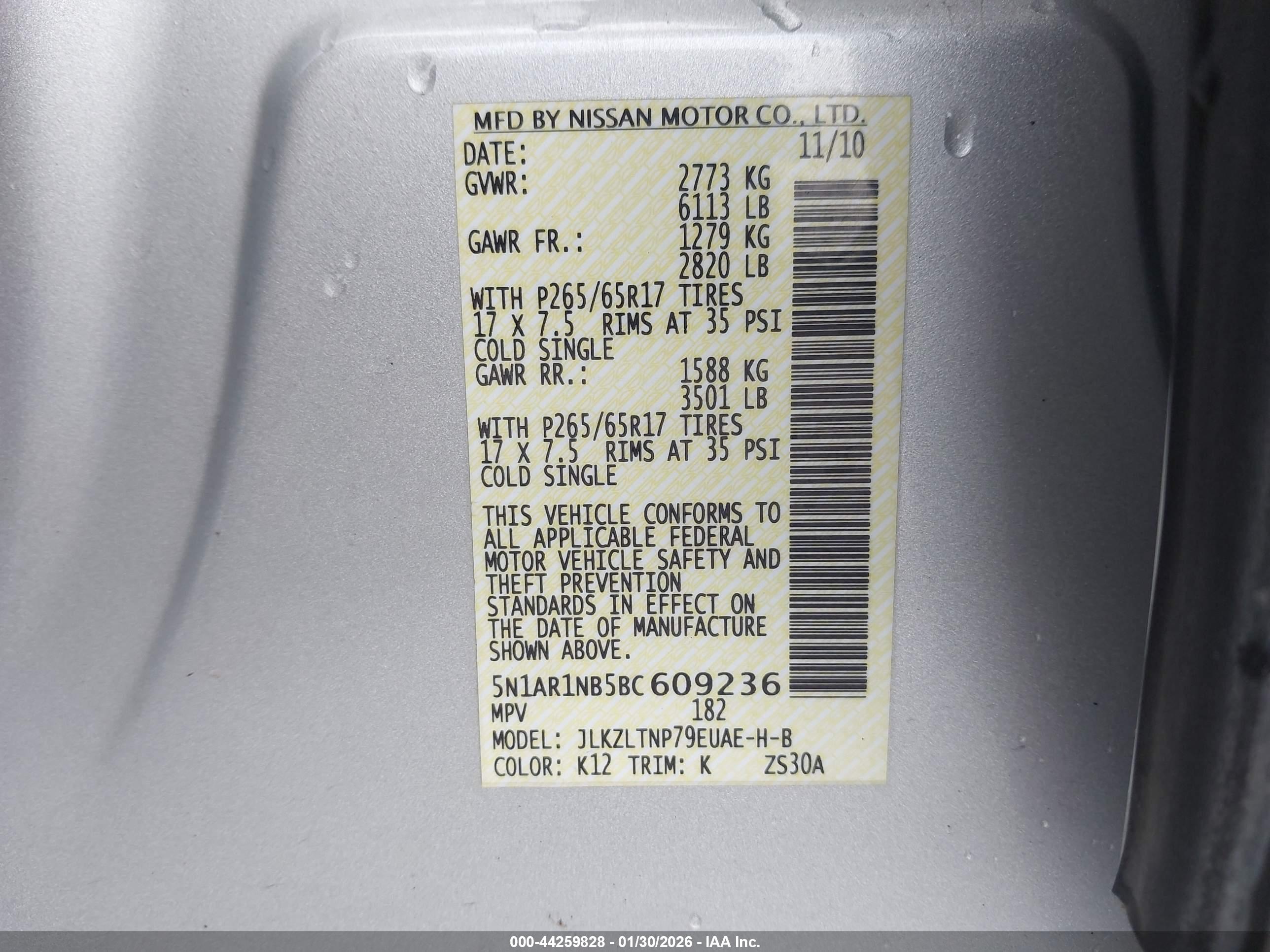 NISSAN PATHFINDER image 9