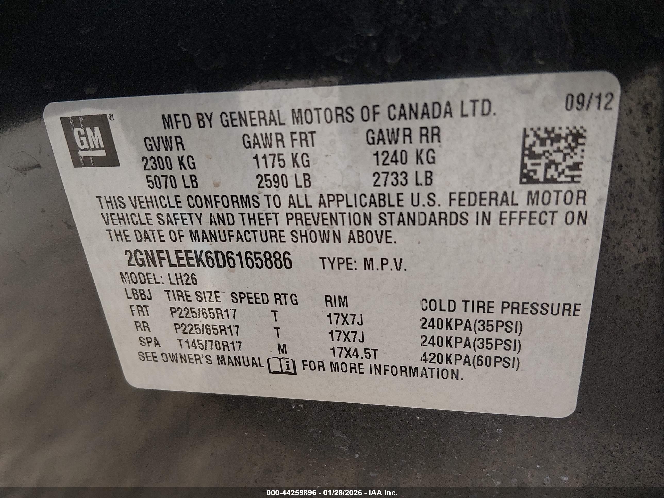 CHEVROLET EQUINOX image 9