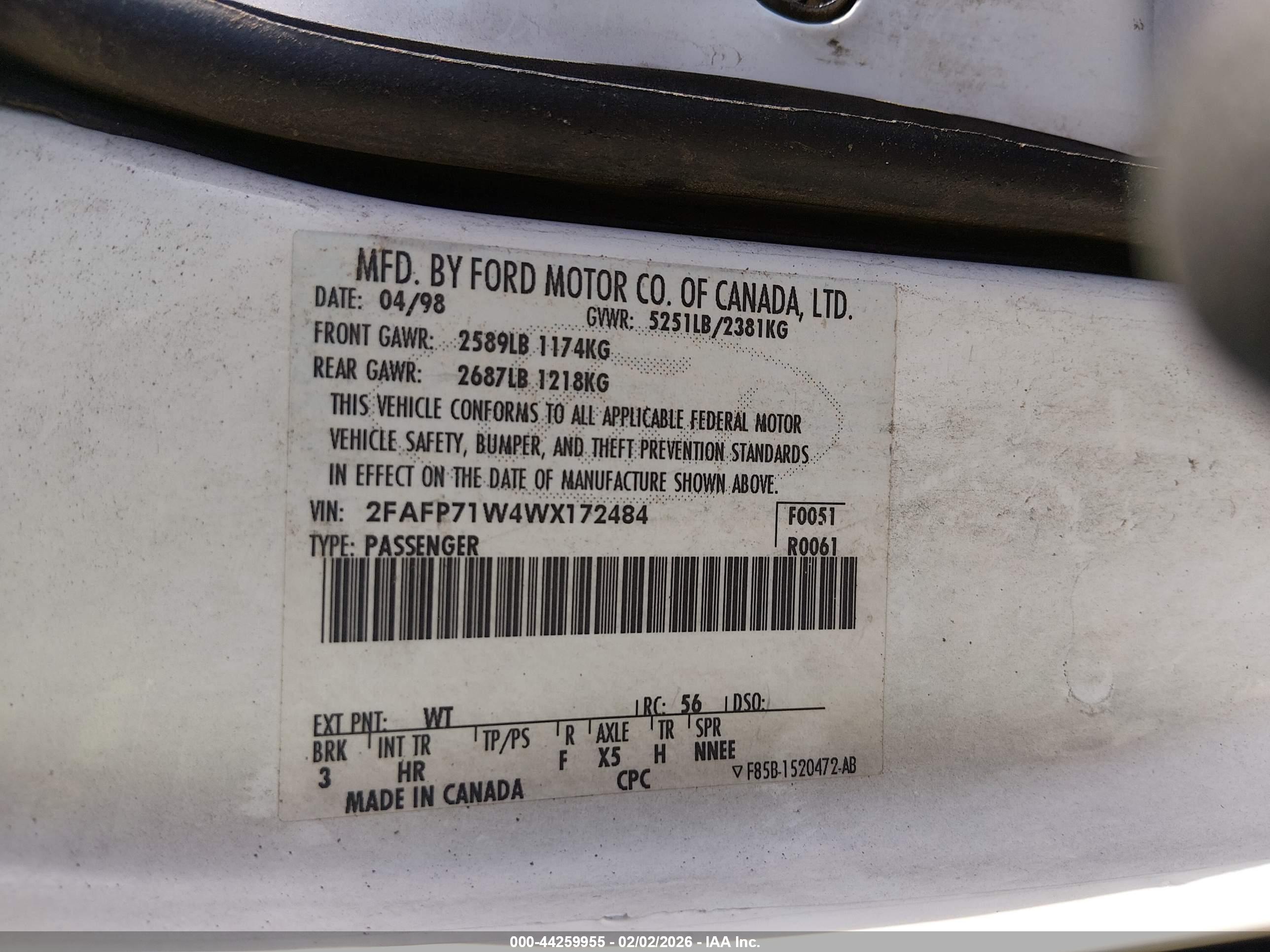 FORD CROWN image 9