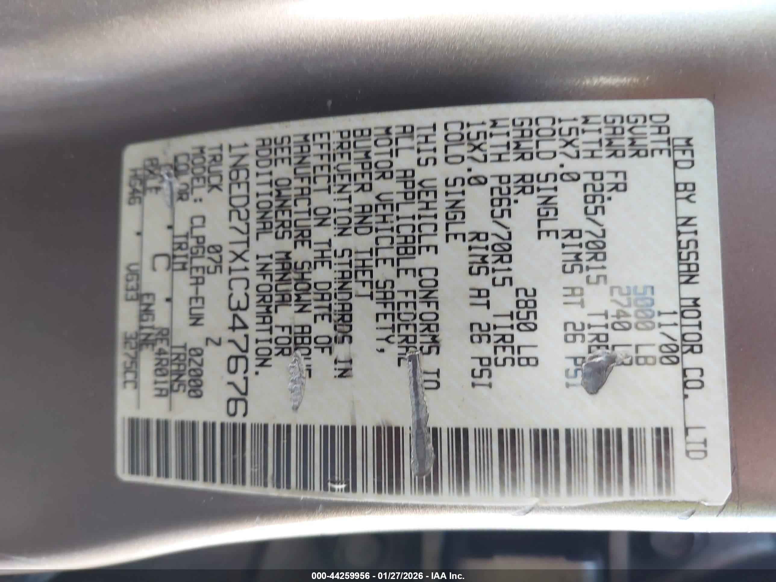 NISSAN FRONTIER image 9