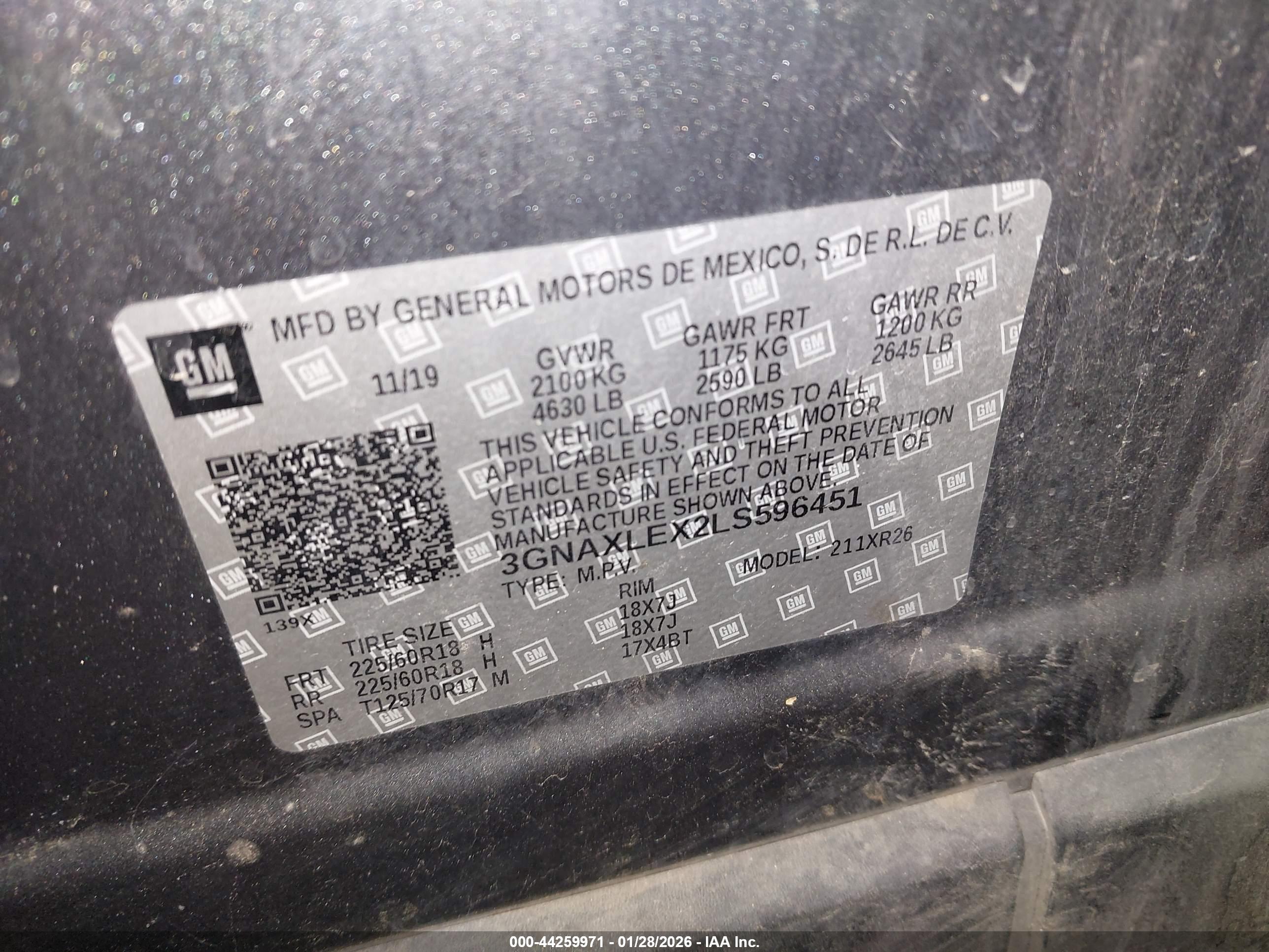 CHEVROLET EQUINOX image 9