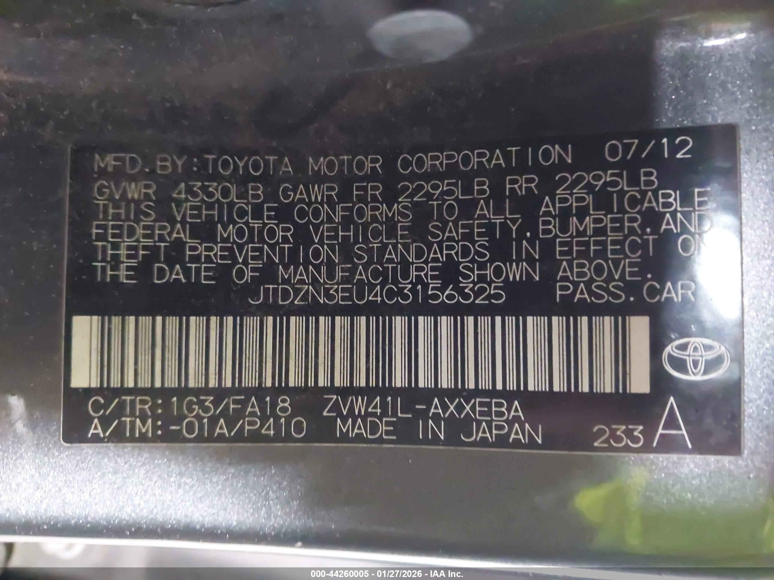 TOYOTA PRIUS image 9