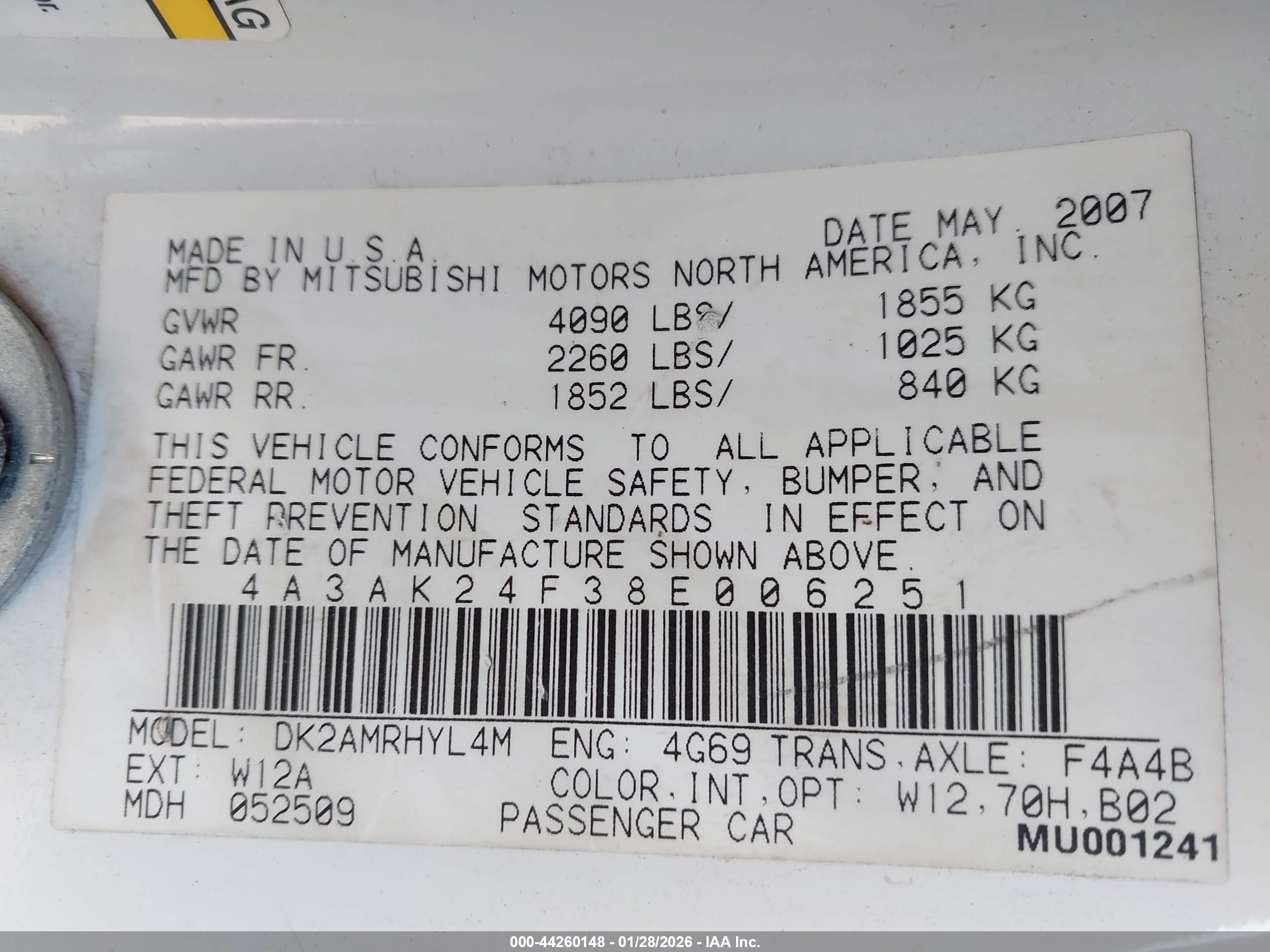 MITSUBISHI ECLIPSE image 9