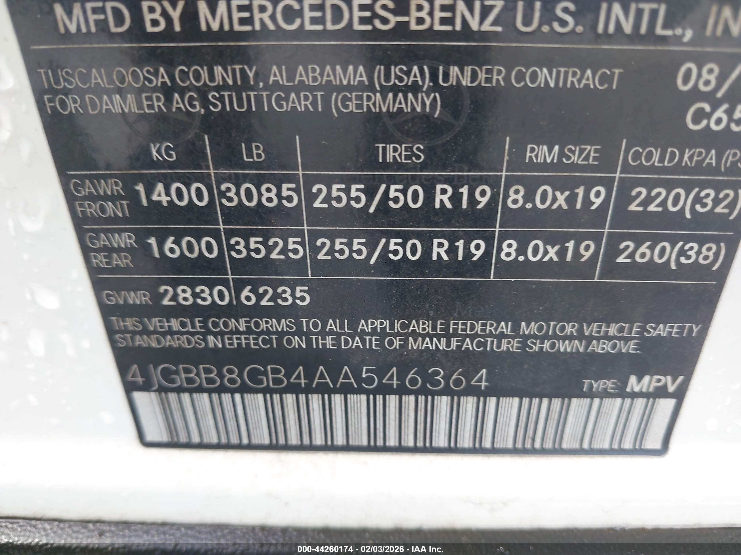 MERCEDES-BENZ ML image 9