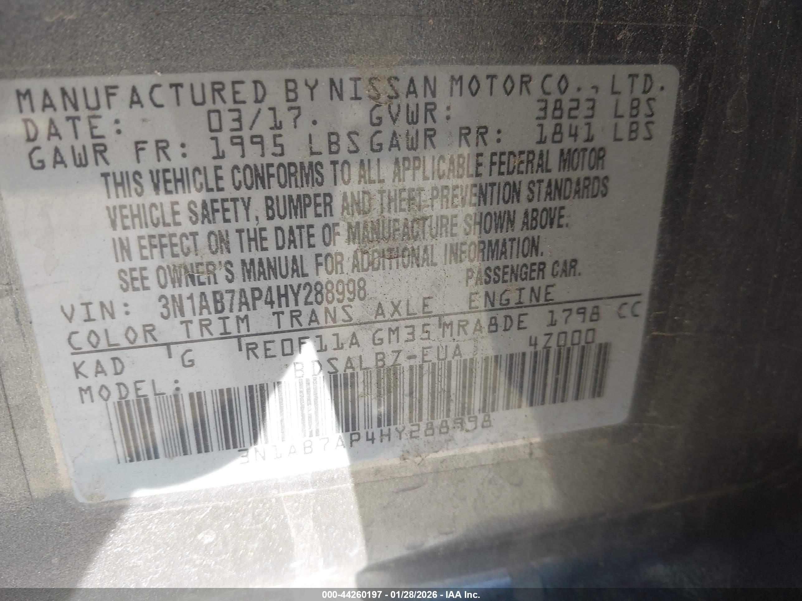 NISSAN SENTRA image 9