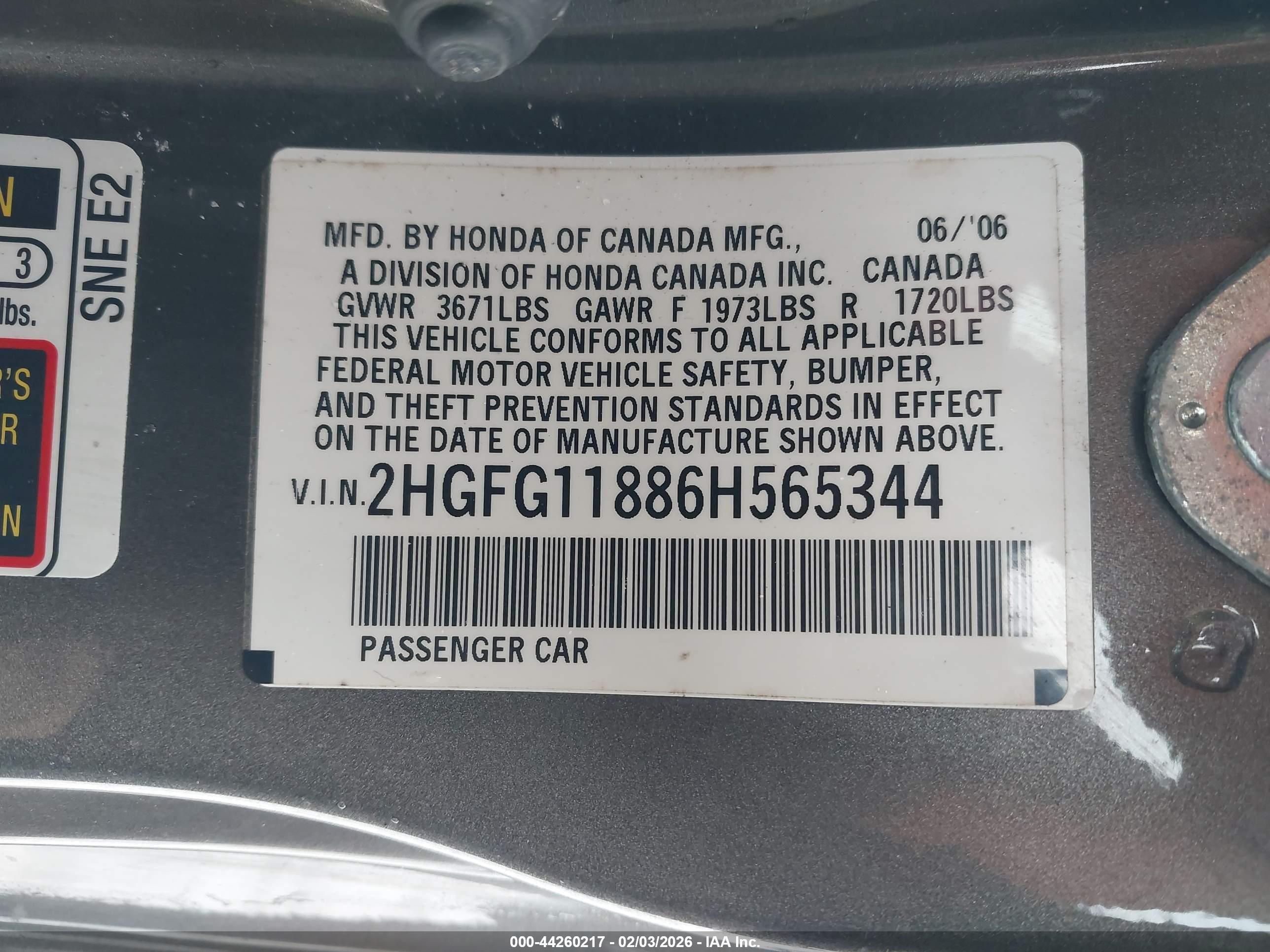 HONDA CIVIC image 9