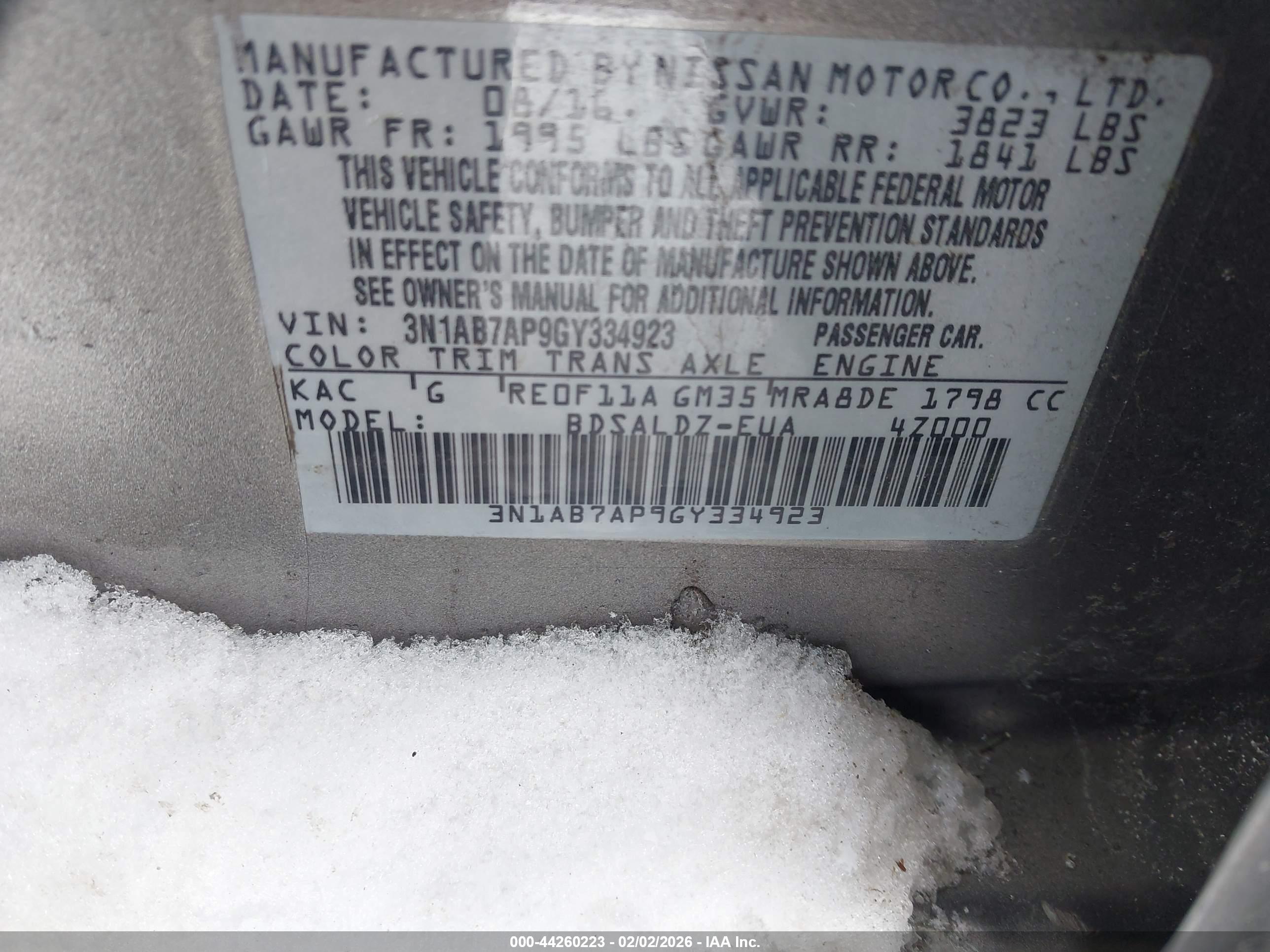 NISSAN SENTRA image 9