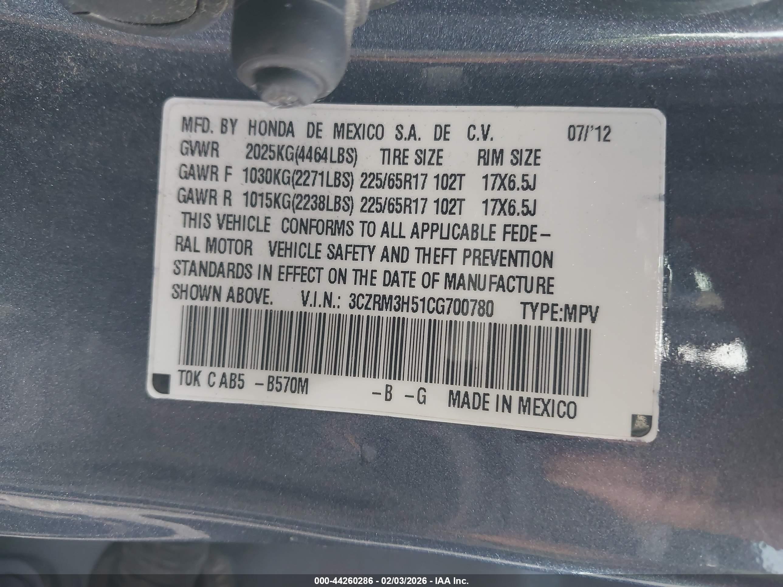 HONDA CR-V image 9