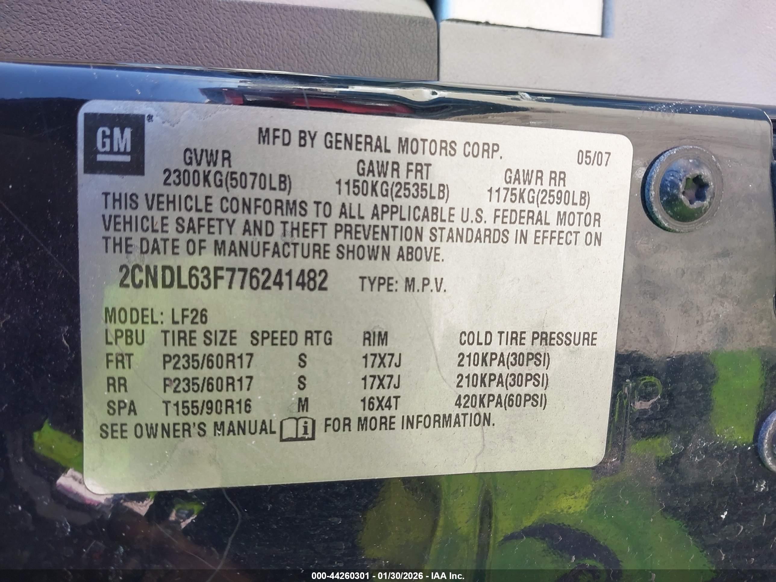 CHEVROLET EQUINOX image 9
