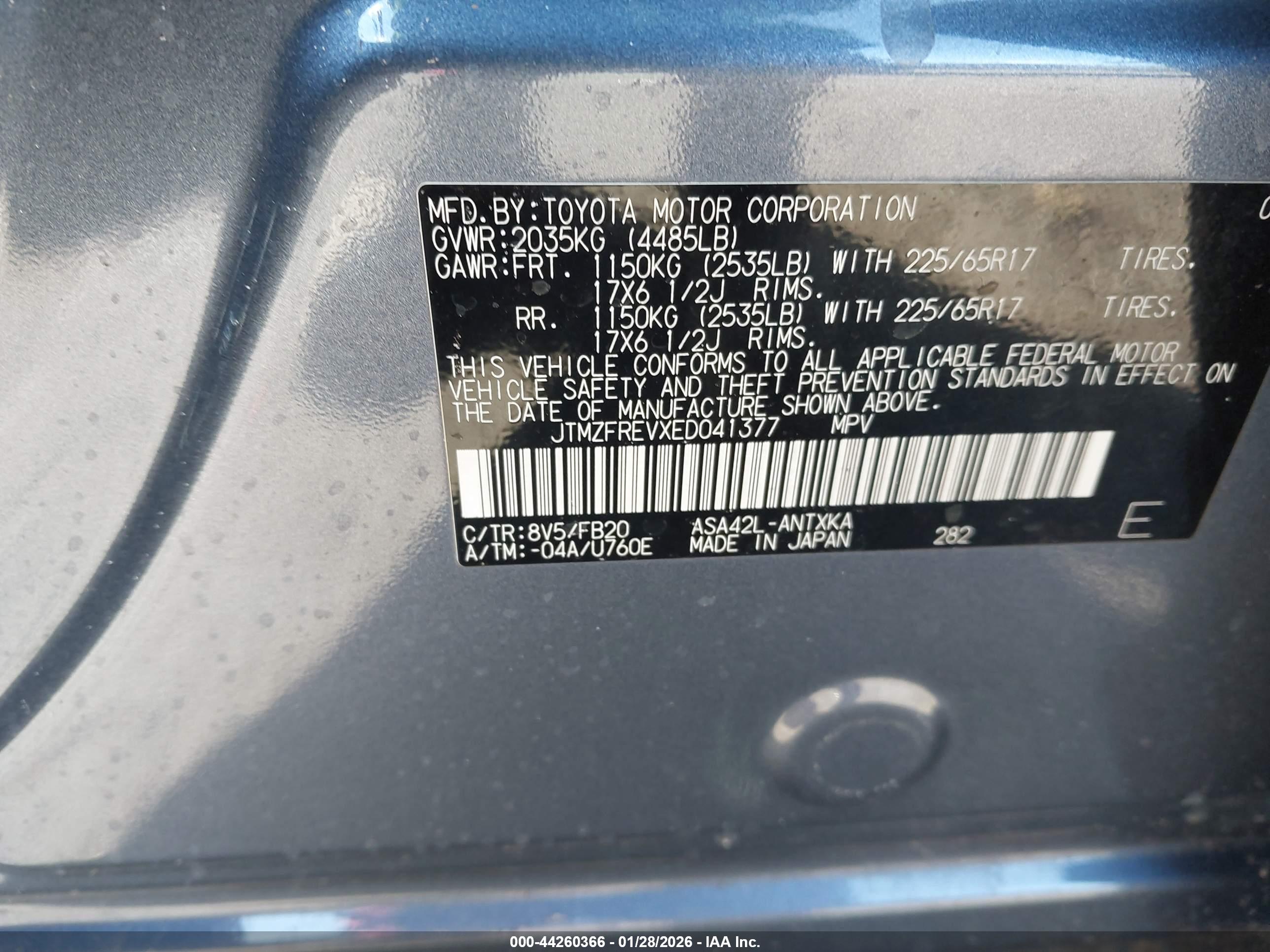 TOYOTA RAV4 image 9