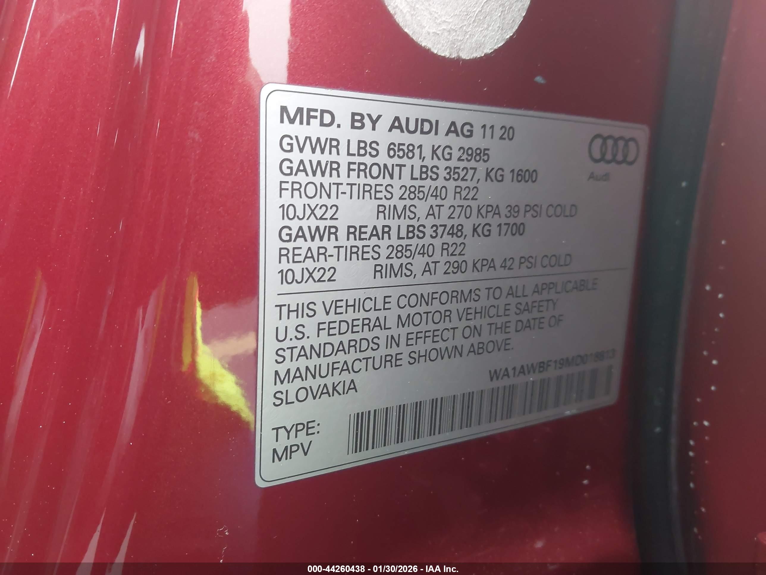 AUDI SQ8 image 9