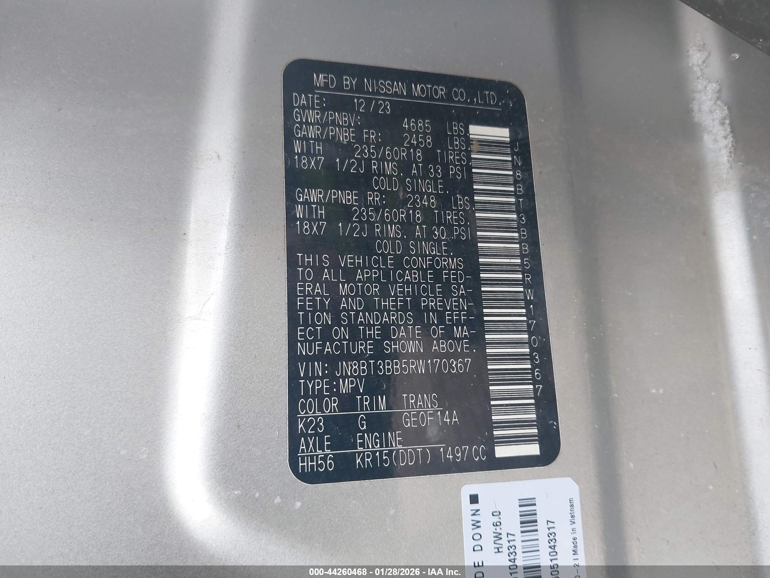 NISSAN ROGUE image 9