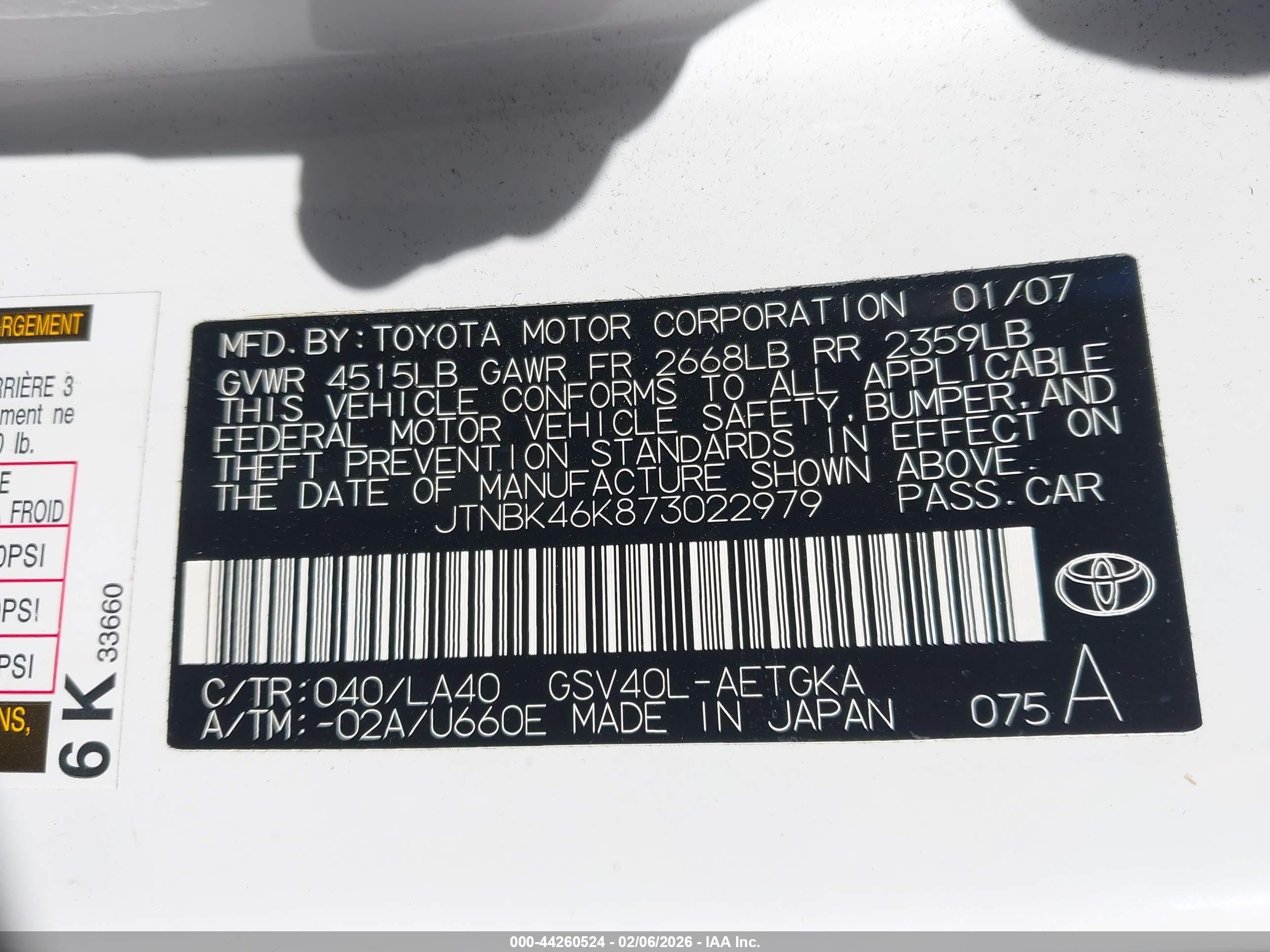TOYOTA CAMRY image 9