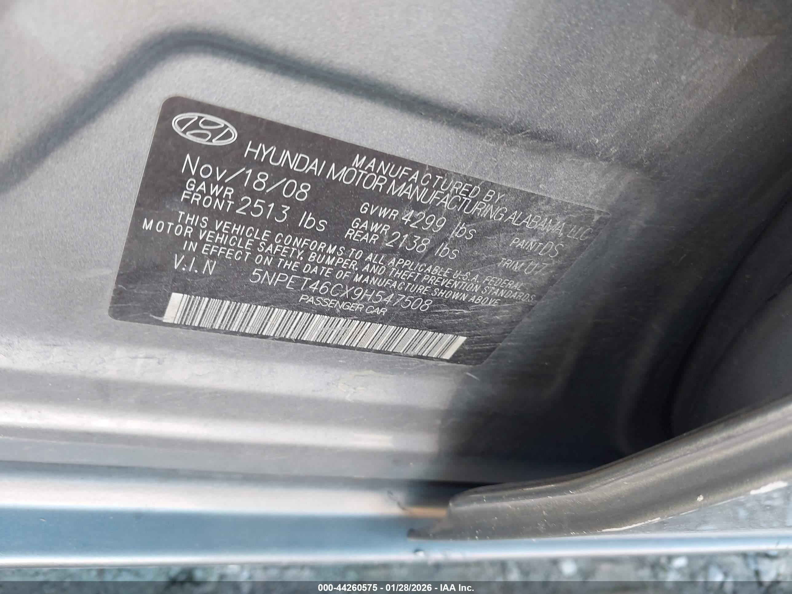 HYUNDAI SONATA image 9