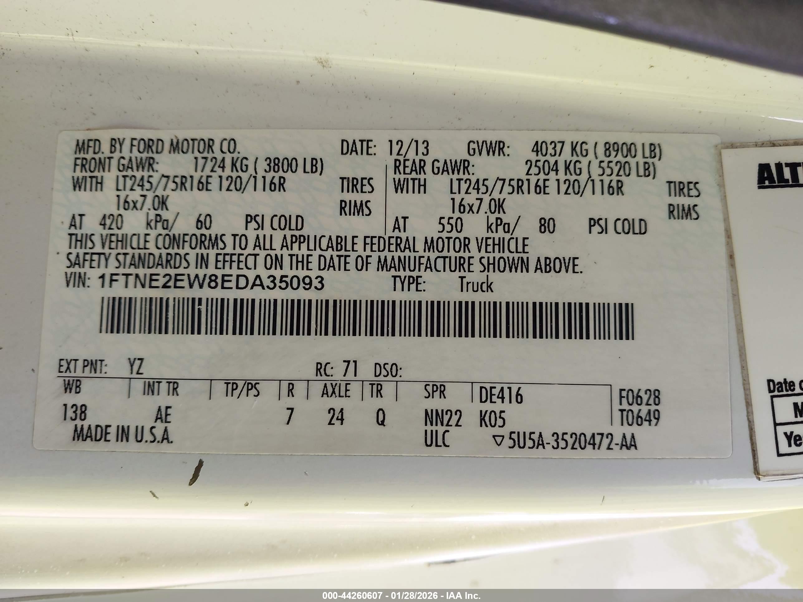FORD E-250 image 9