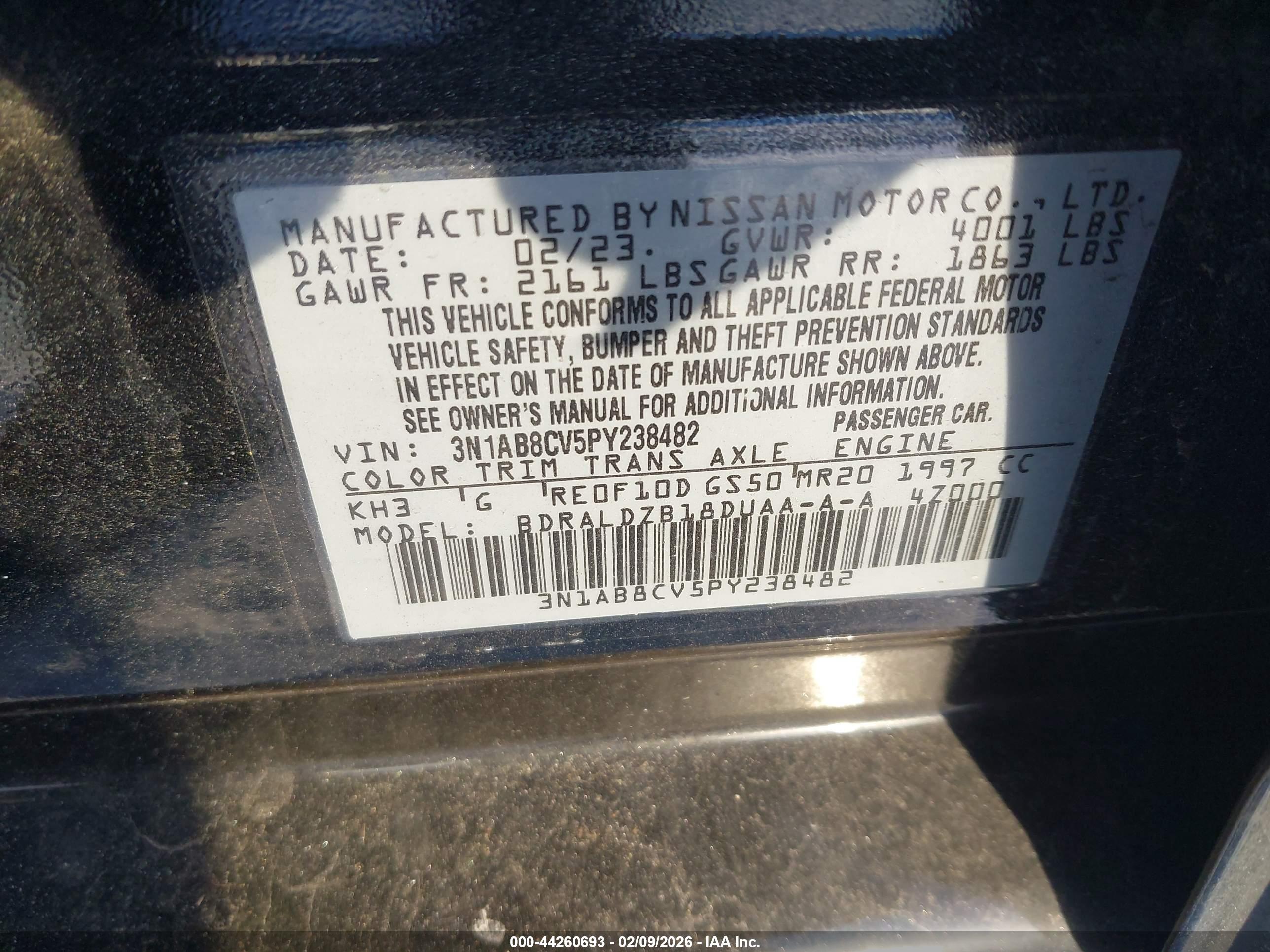 NISSAN SENTRA image 9