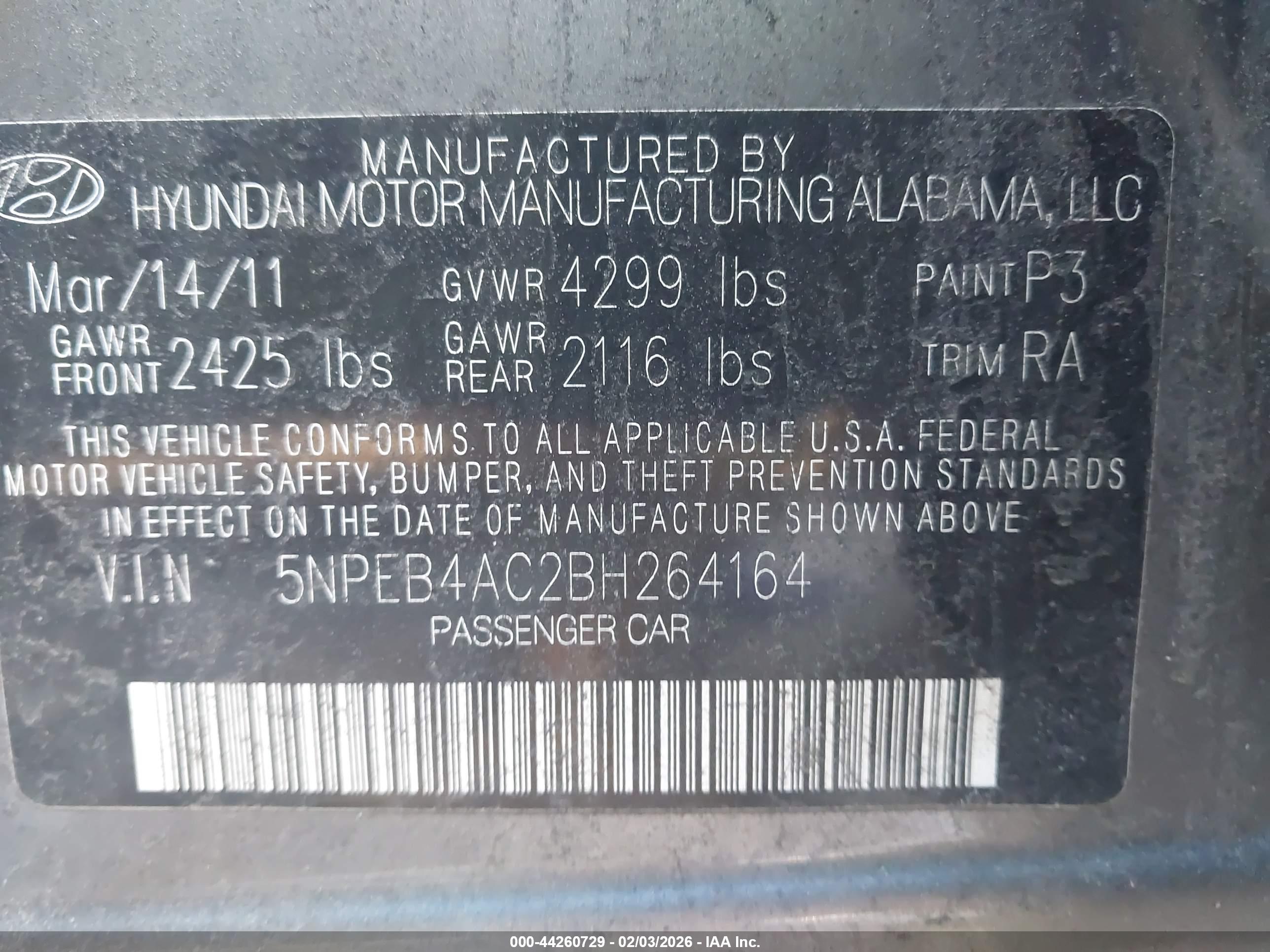 HYUNDAI SONATA image 9