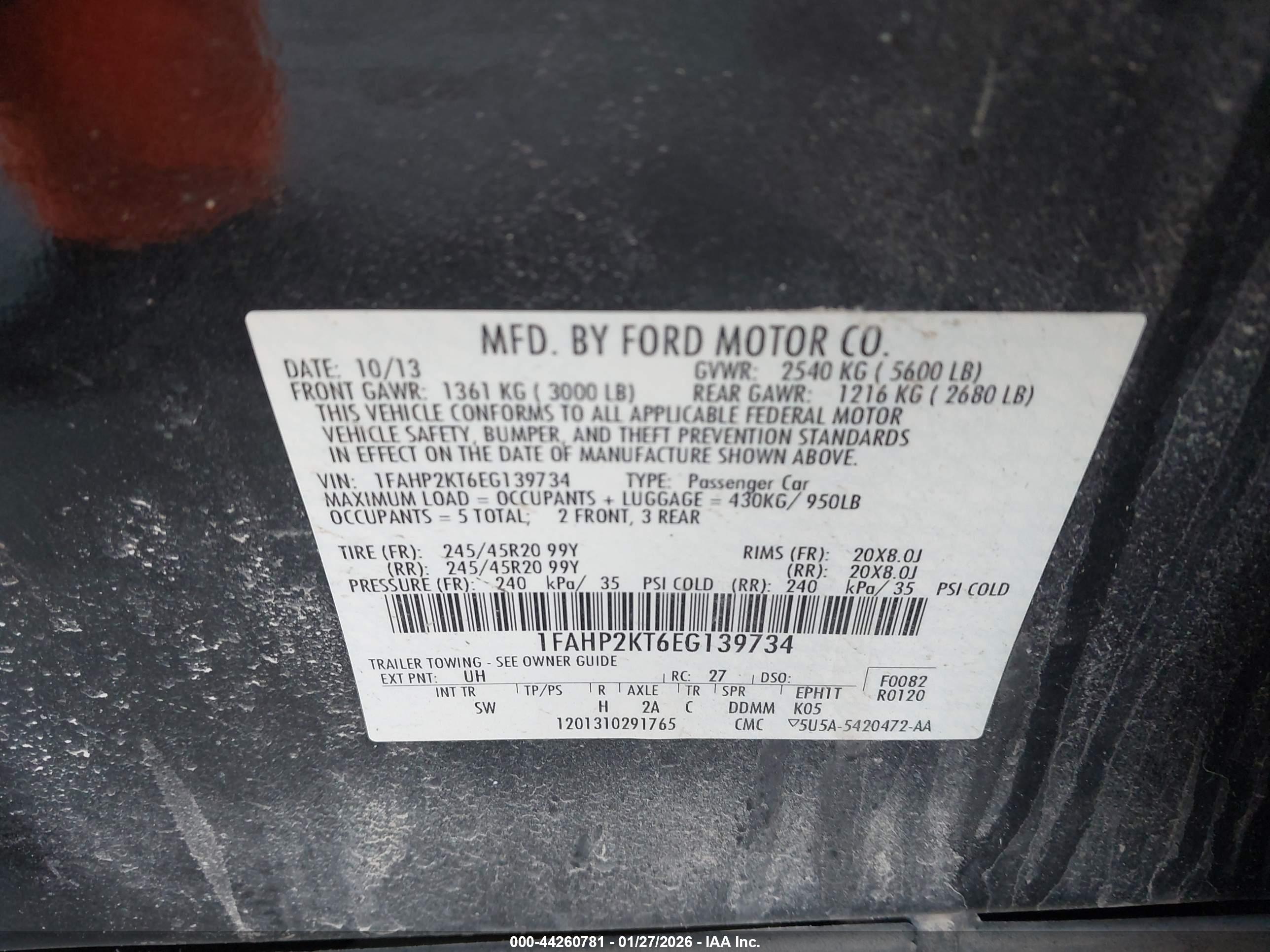 FORD TAURUS image 9