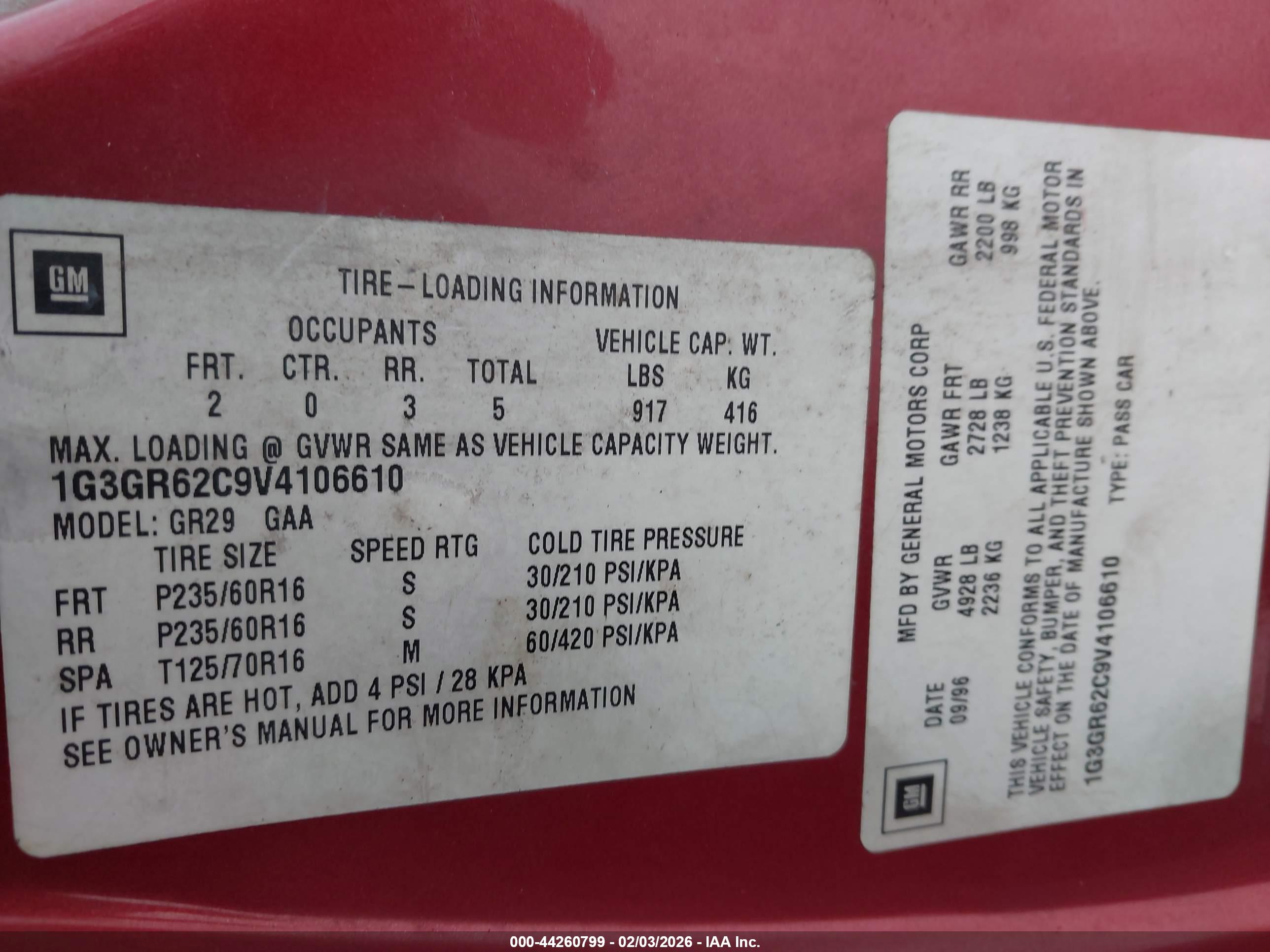 OLDSMOBILE AURORA image 9
