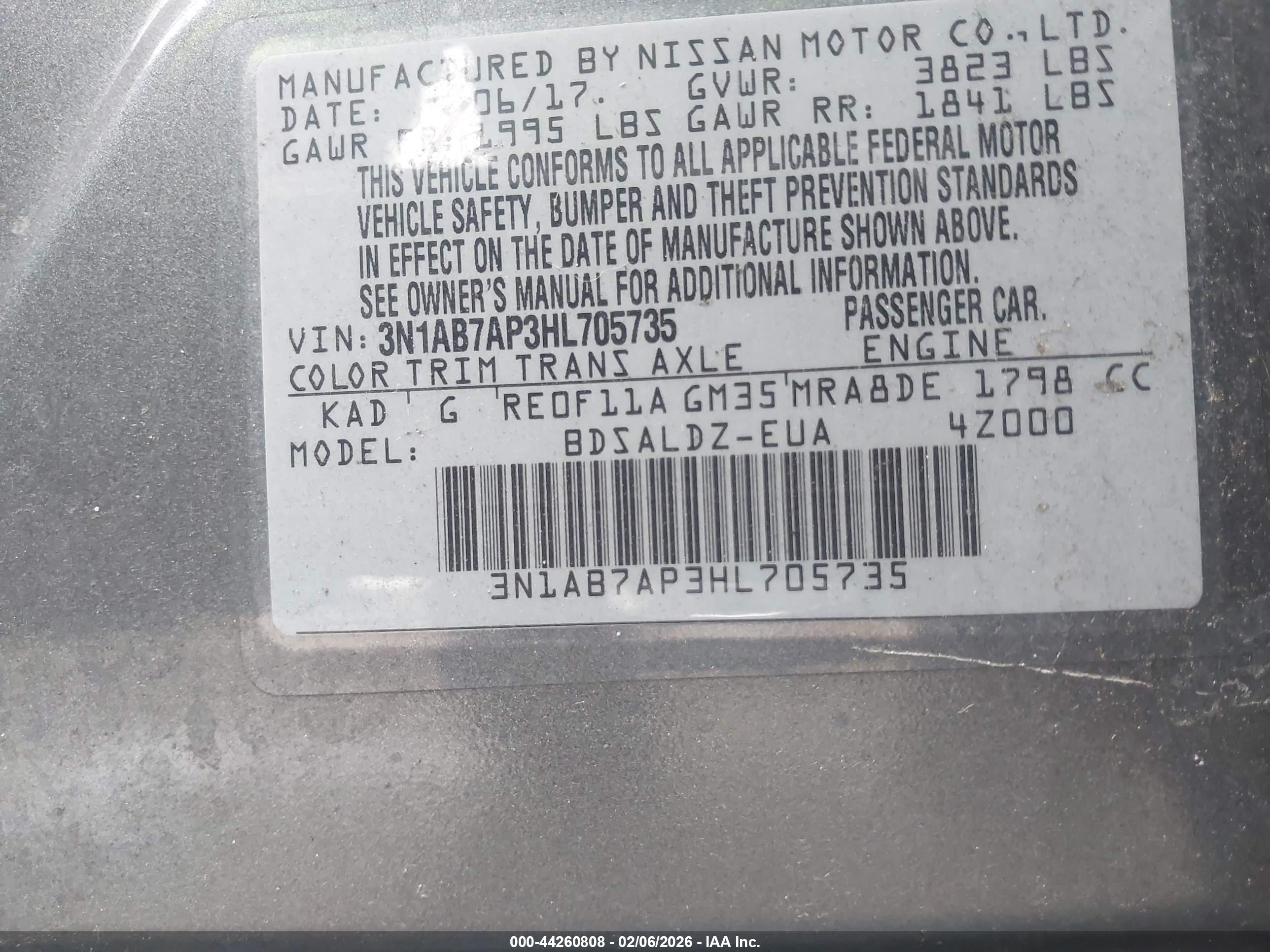 NISSAN SENTRA image 9