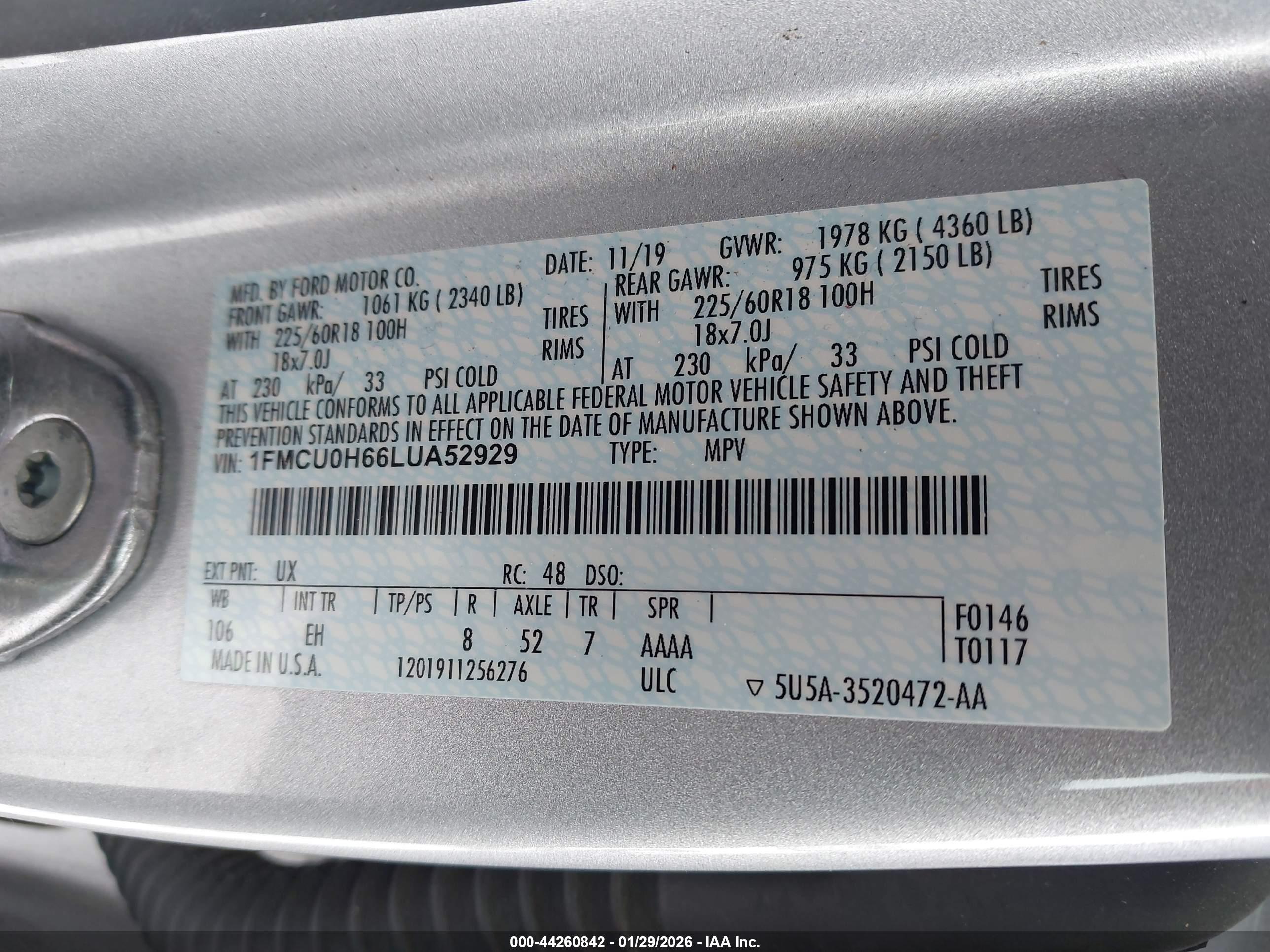 FORD ESCAPE image 9