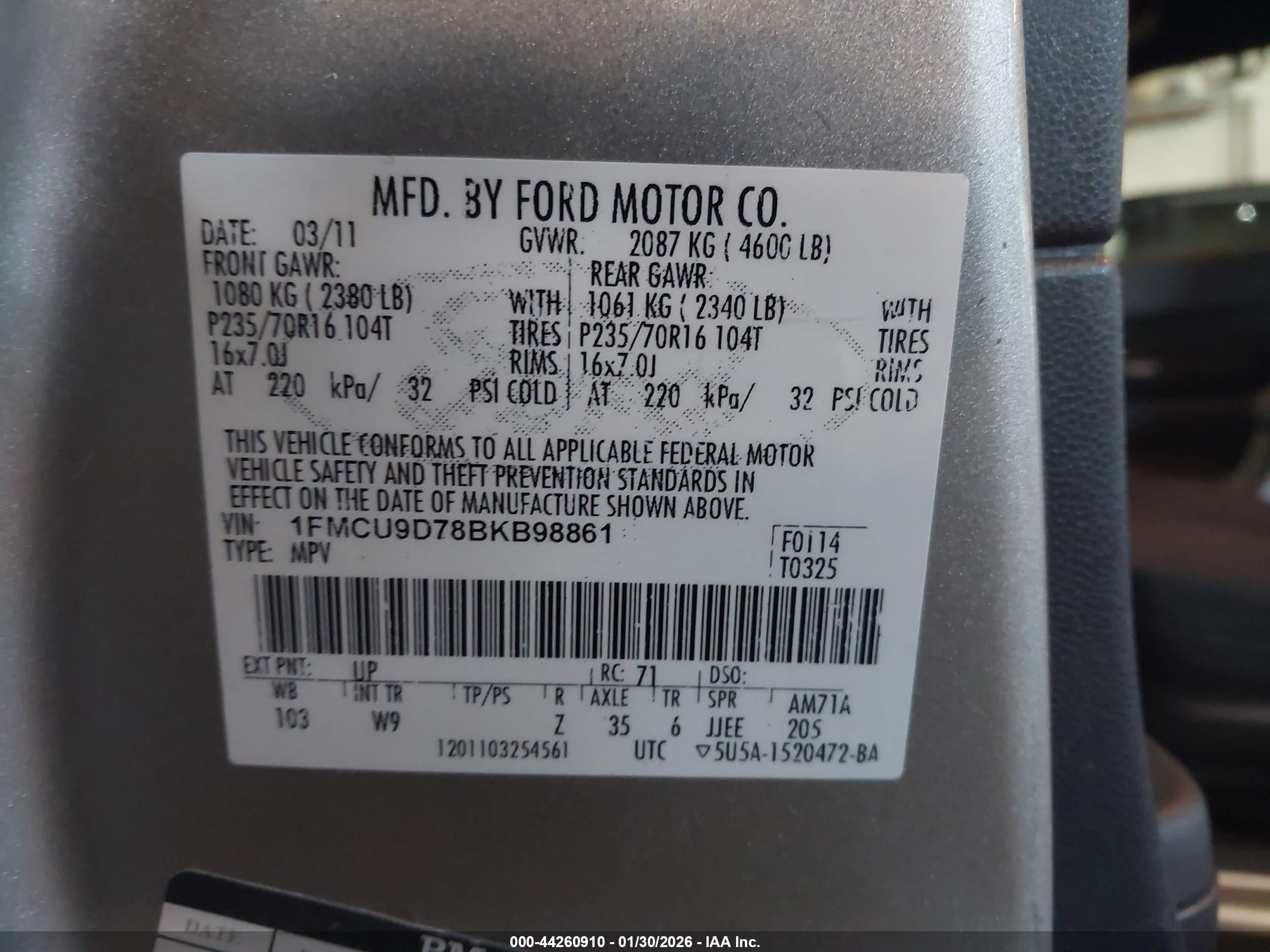 FORD ESCAPE image 9