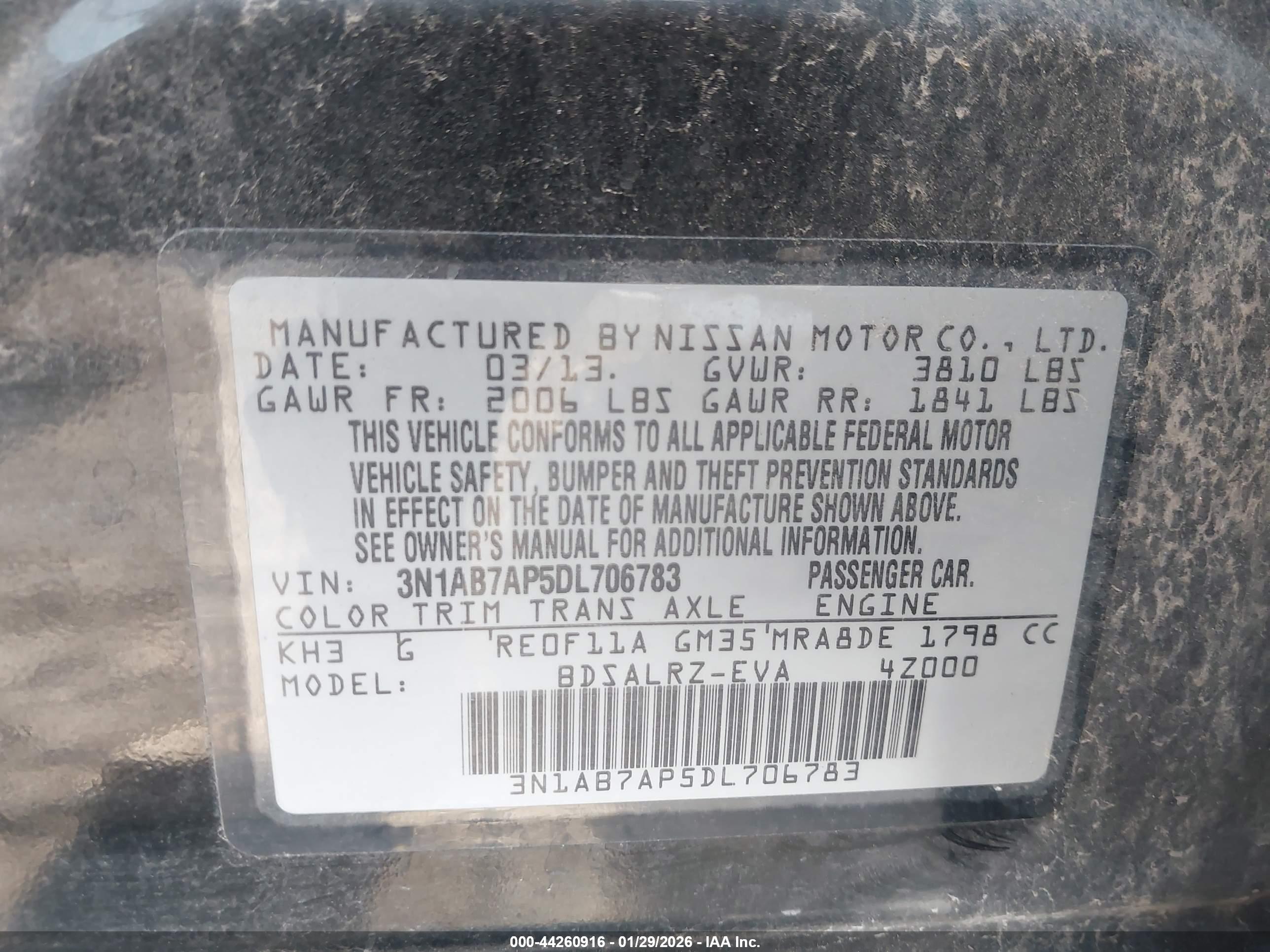 NISSAN SENTRA image 9