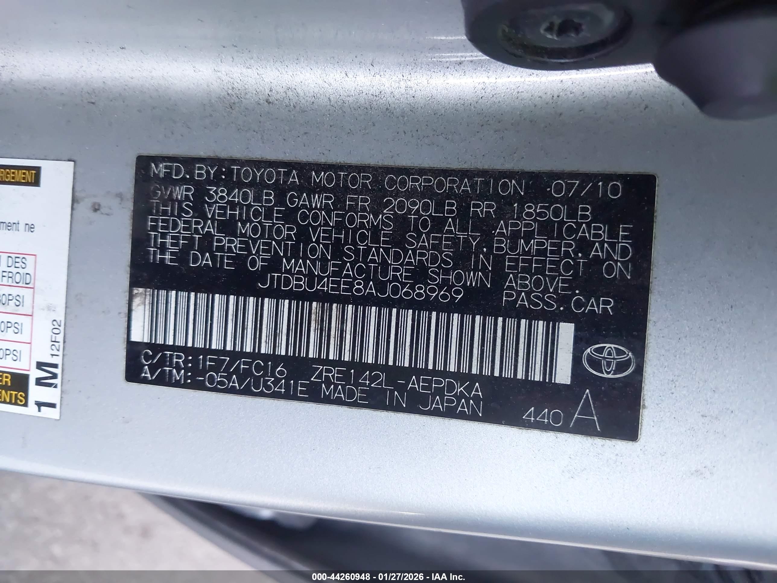 TOYOTA COROLLA image 9