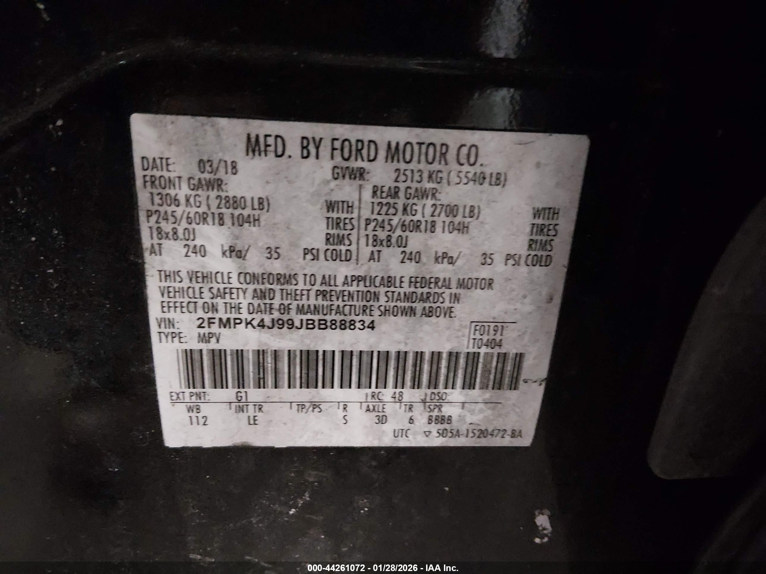FORD EDGE image 9