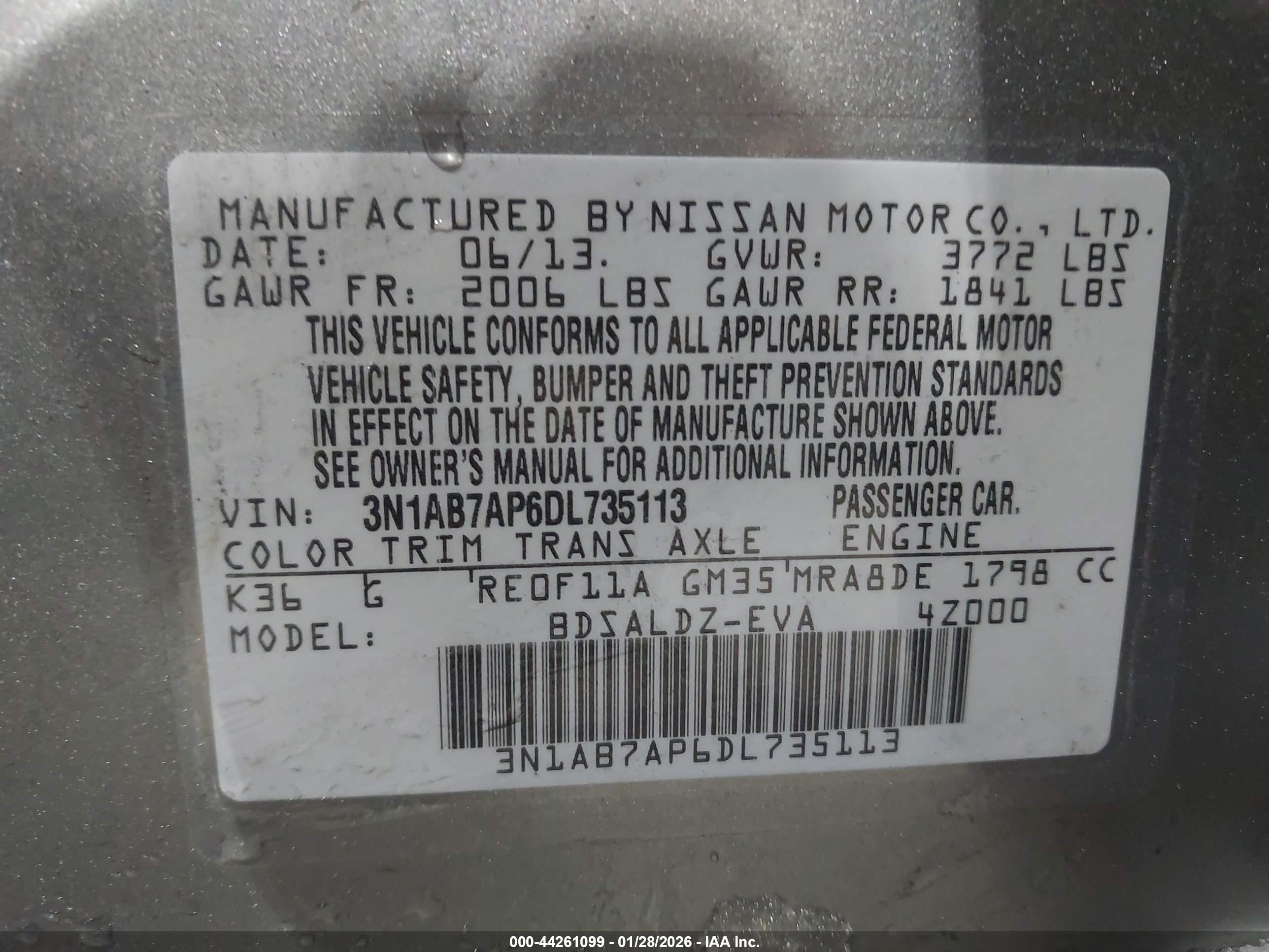 NISSAN SENTRA image 9