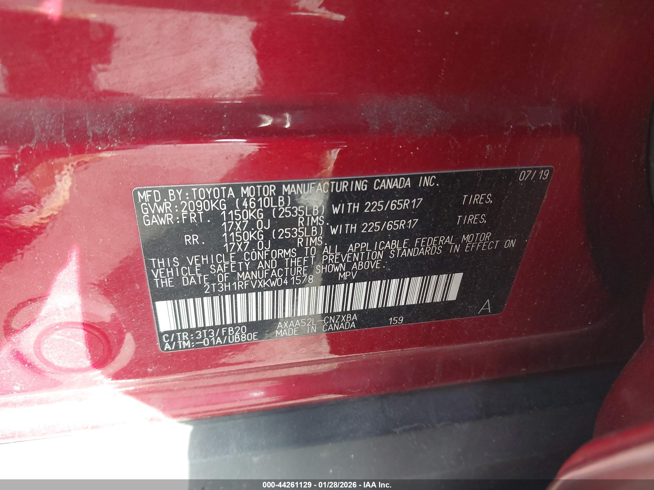 TOYOTA RAV4 image 9
