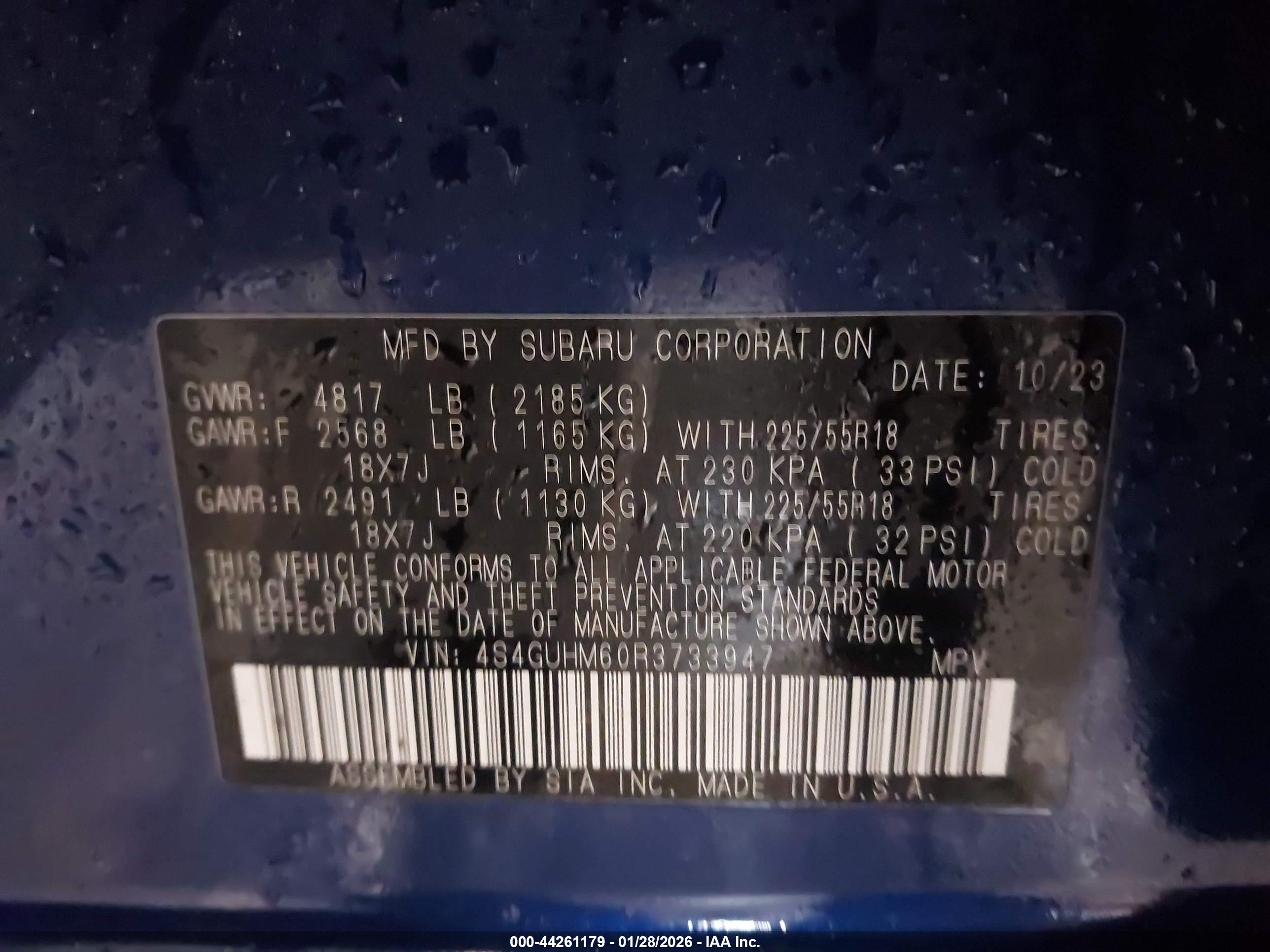 SUBARU CROSSTREK image 9