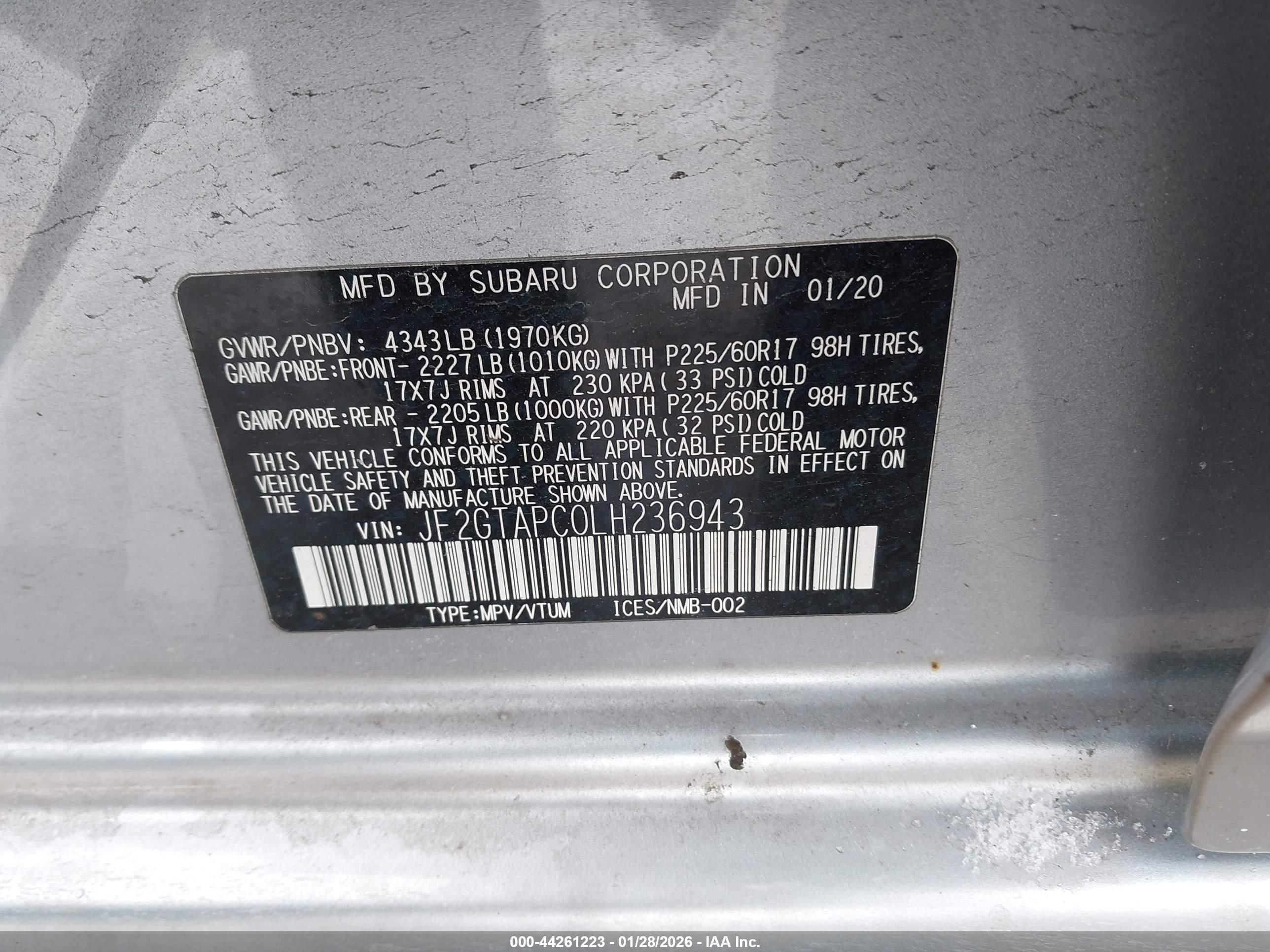 SUBARU CROSSTREK image 9